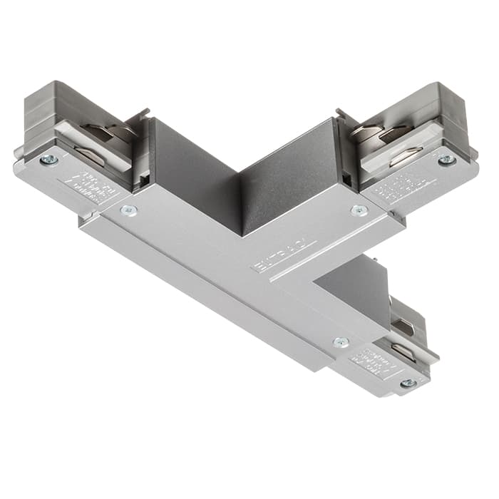RENDL EUTRAC T conector de dreaptă gri argintiu 230V