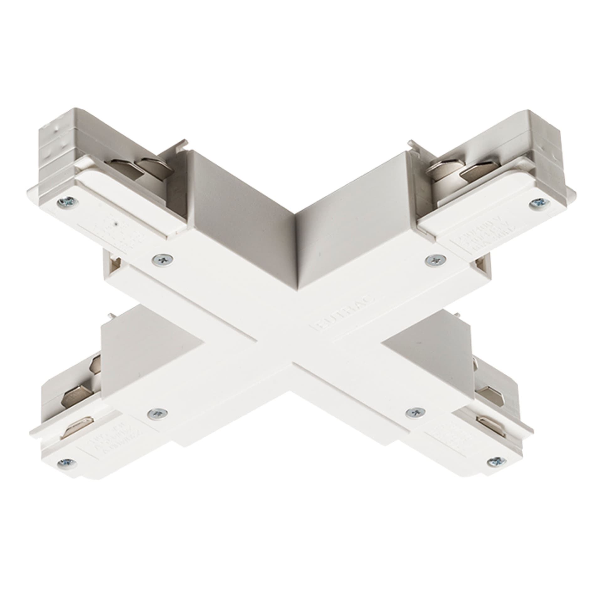 Conector Rendl EUTRAC X alb 230V