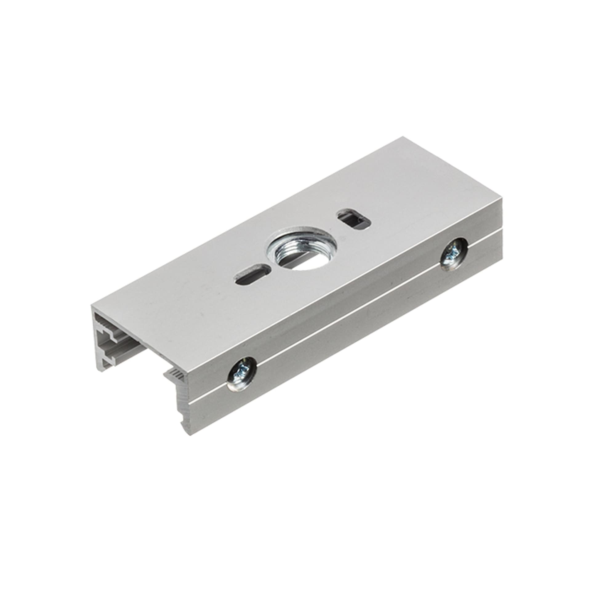 Conector șină EUTRAC 3 circuite, gri argintiu