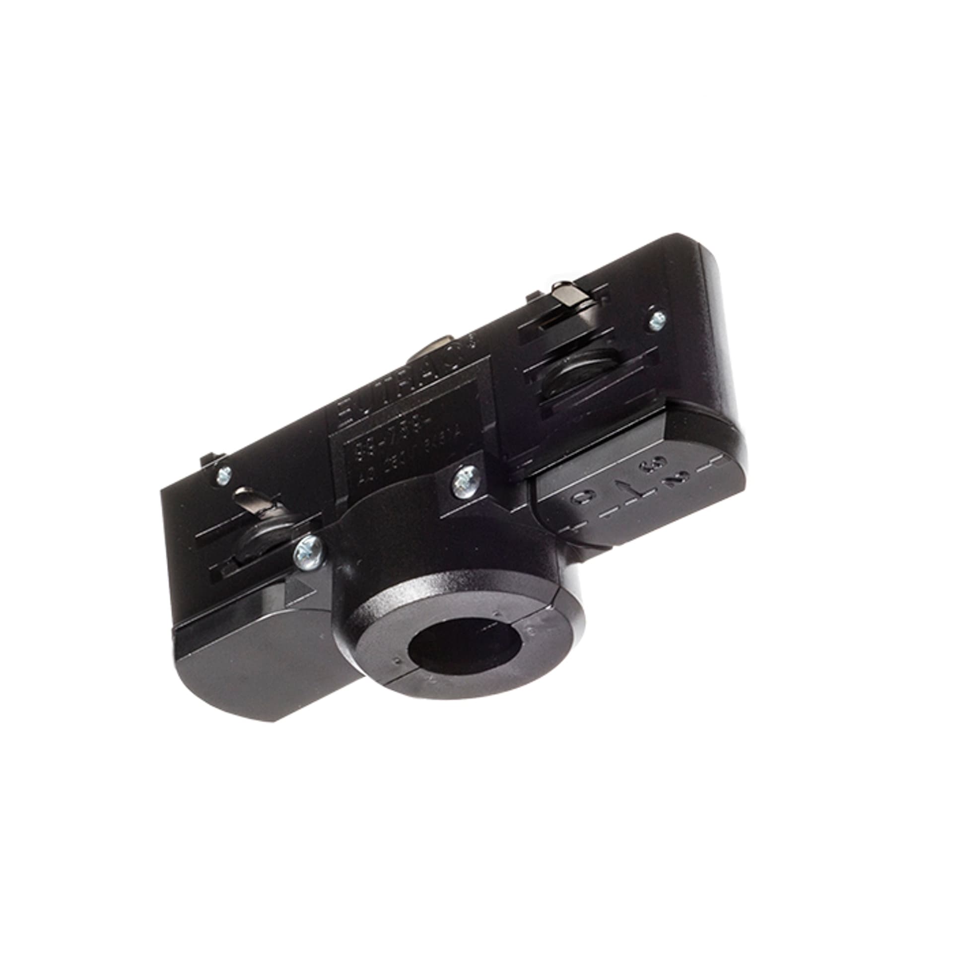 Adaptor suspendat Rendl EUTRAC pentru șină 3 circuite, negru, 230V