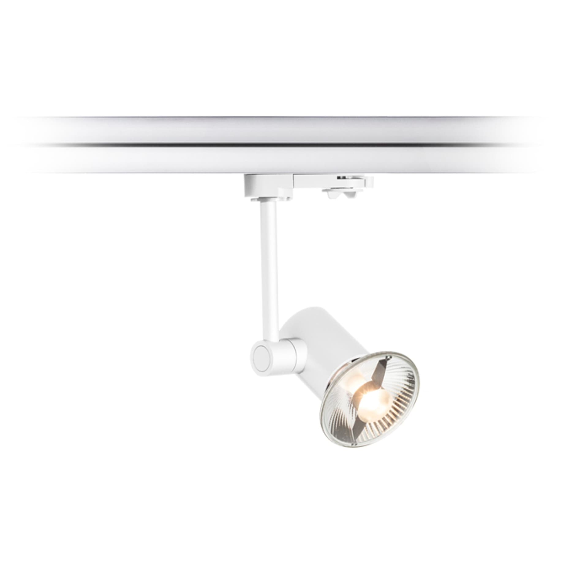 RENDL FAX pentru șină 3 circuite alb 230V LED GU10 12W