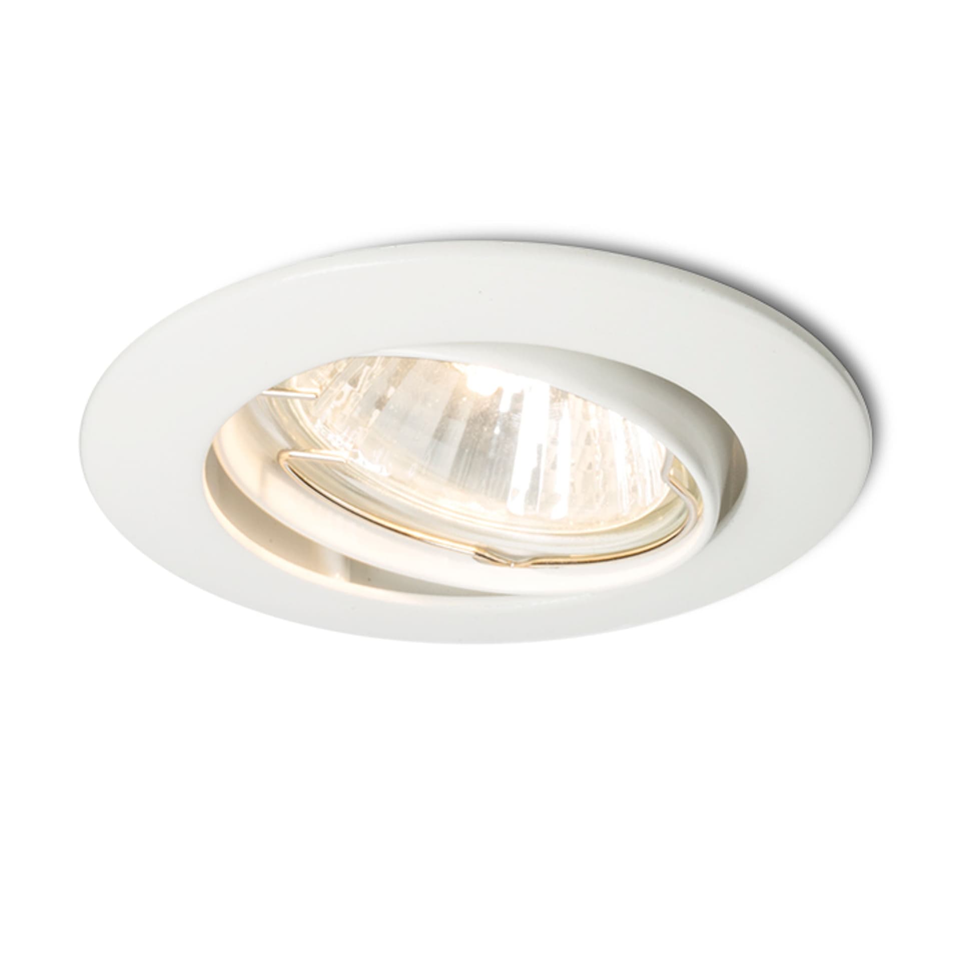 Spot LED încastrat Rendl, alb mat, orientabil, 8W