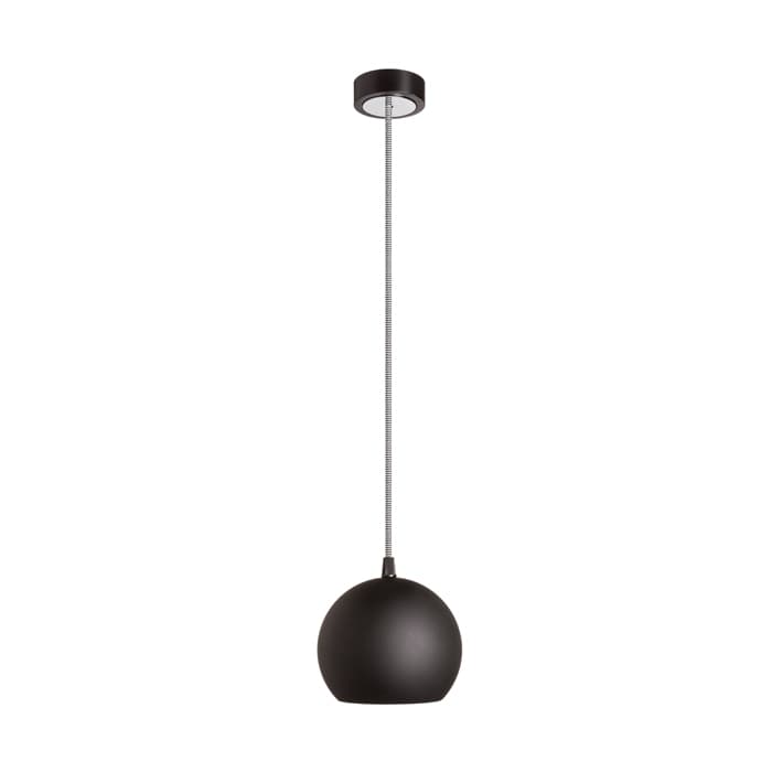 Suspensie Rendl Copa neagră, sticlă, E27, 11W, 230V