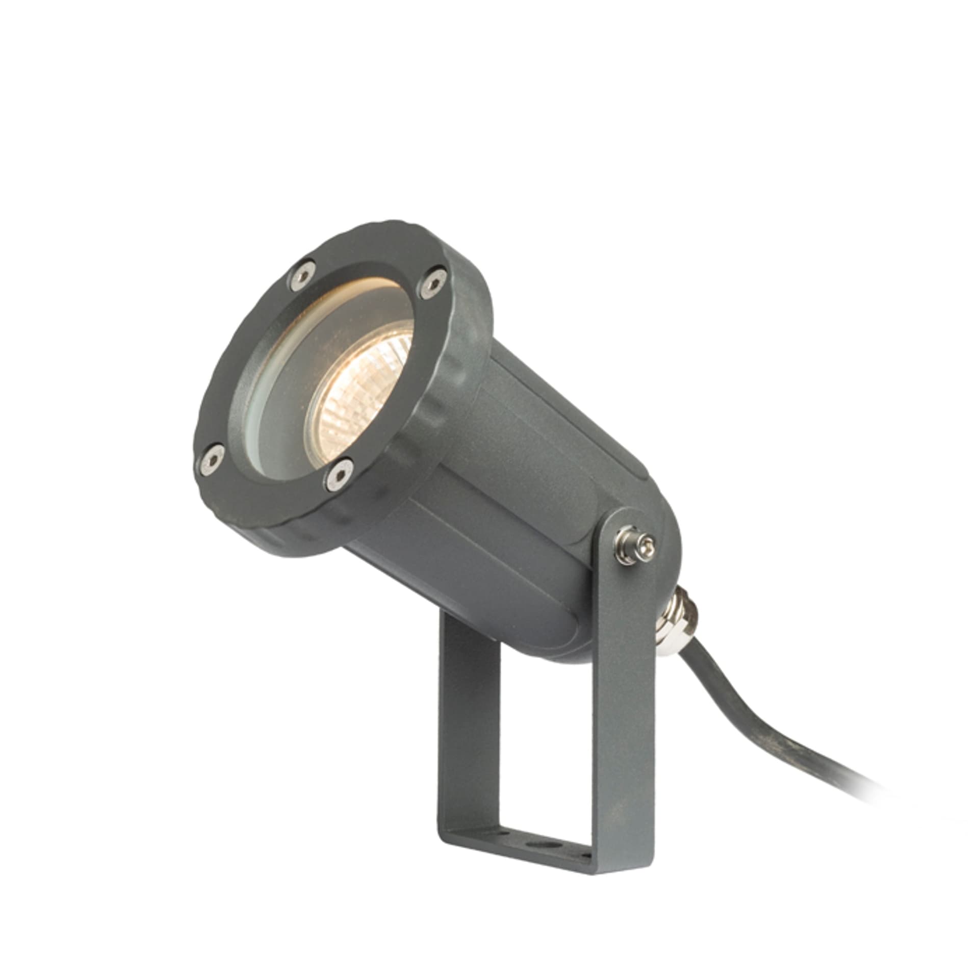 Reflector exterior antracit 230V LED GU10 12W IP65 Rendl Heavy Duty