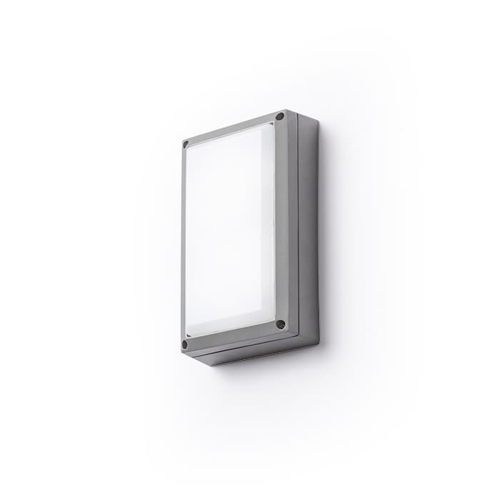 Aplică exterior Rendl gri argintiu LED 5W, lumină caldă