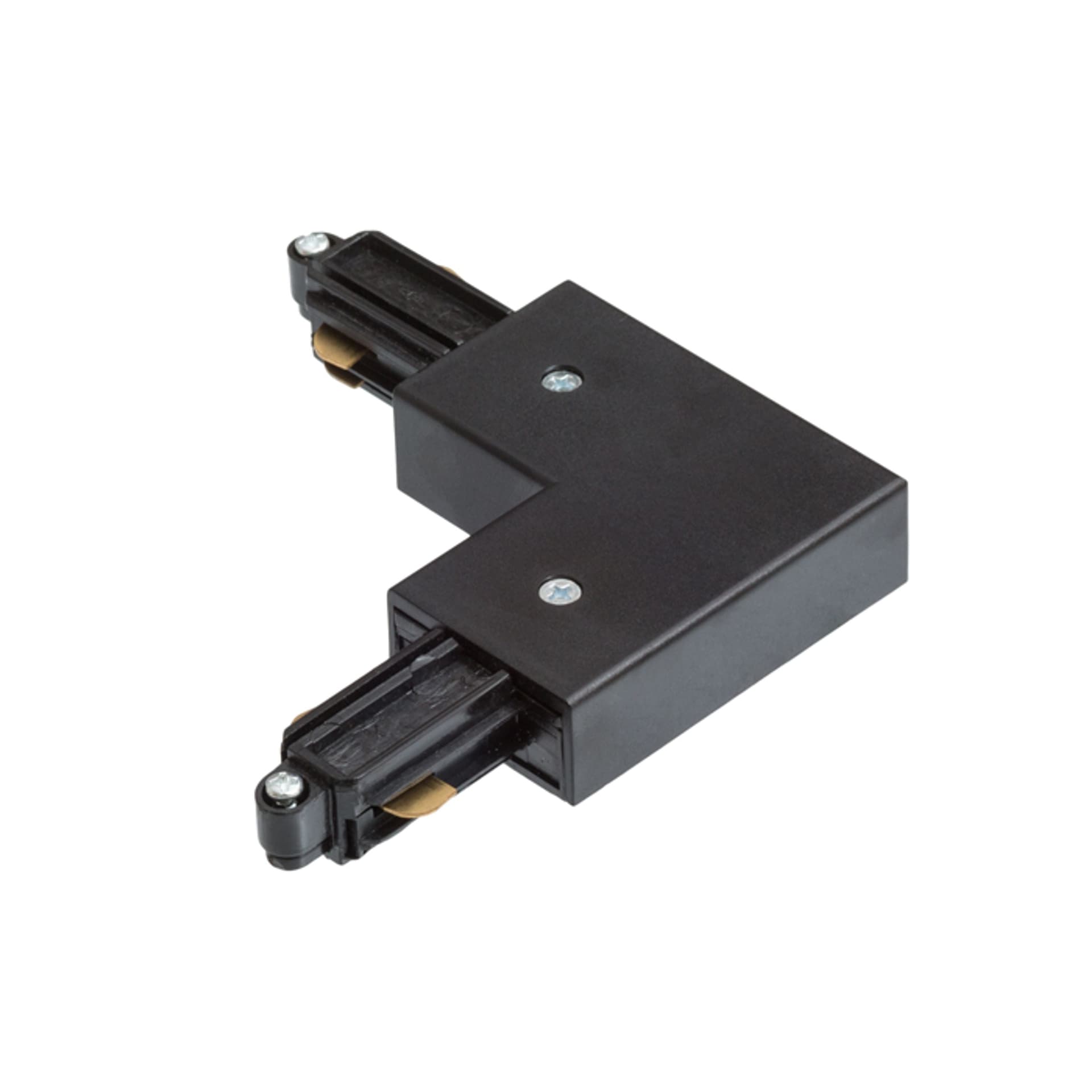 Conector interior Rendl 1F L, negru, 230V