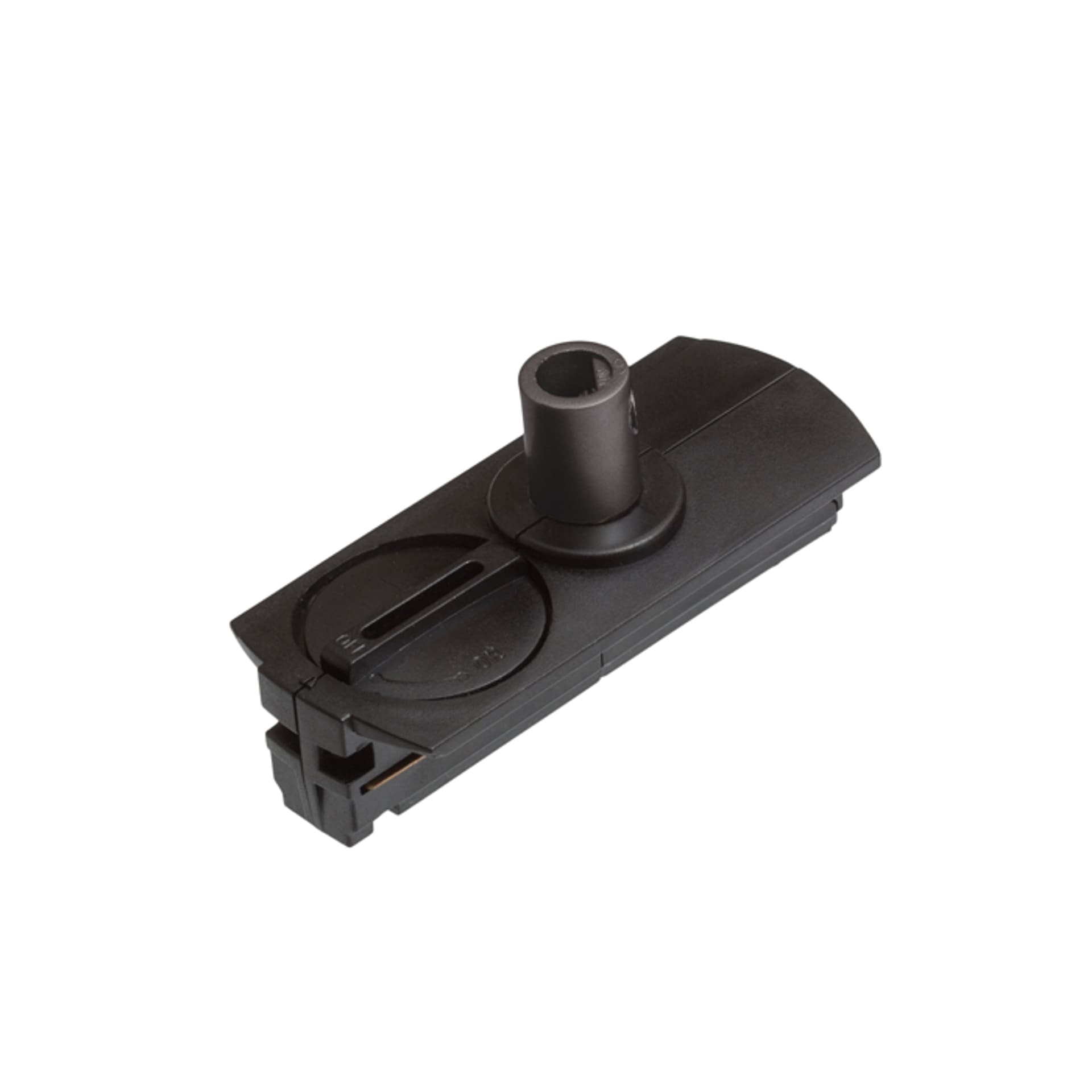 Adaptor Rendl 1F negru 230V