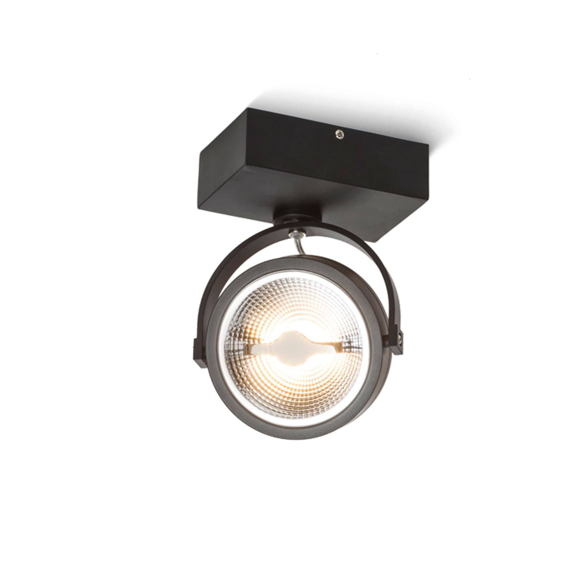 Aplică de perete Rendl Kelly LED negru 12W 3000K 24° 230V