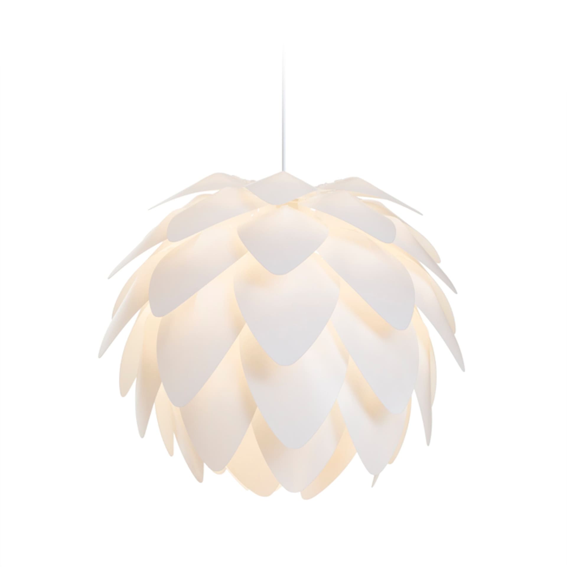 Suspensie albă PVC 230V LED E27 15W