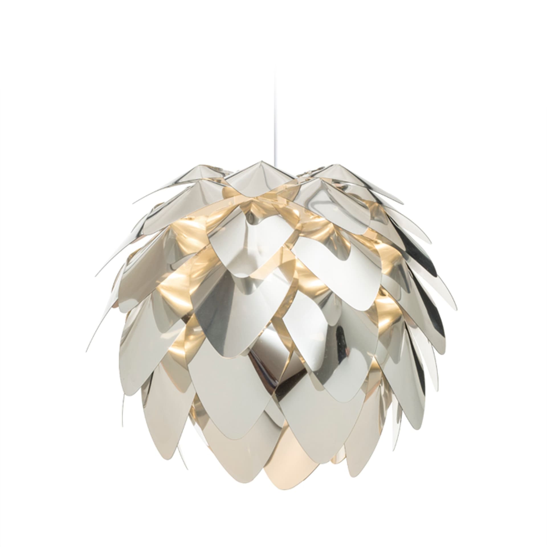 Pendul Rendl Encombre crom, 230V, LED, soclu E27, 15W