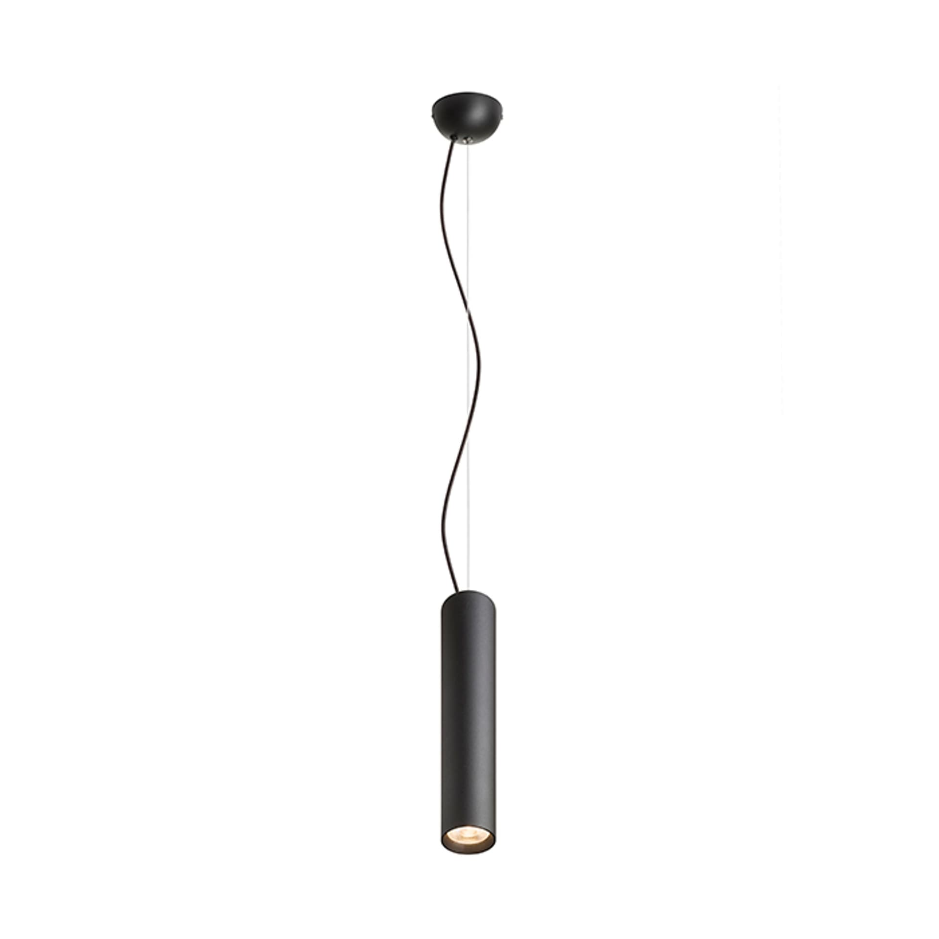 Suspensie Rendl Riga 28 negru 230V LED 6W 38° 3000K