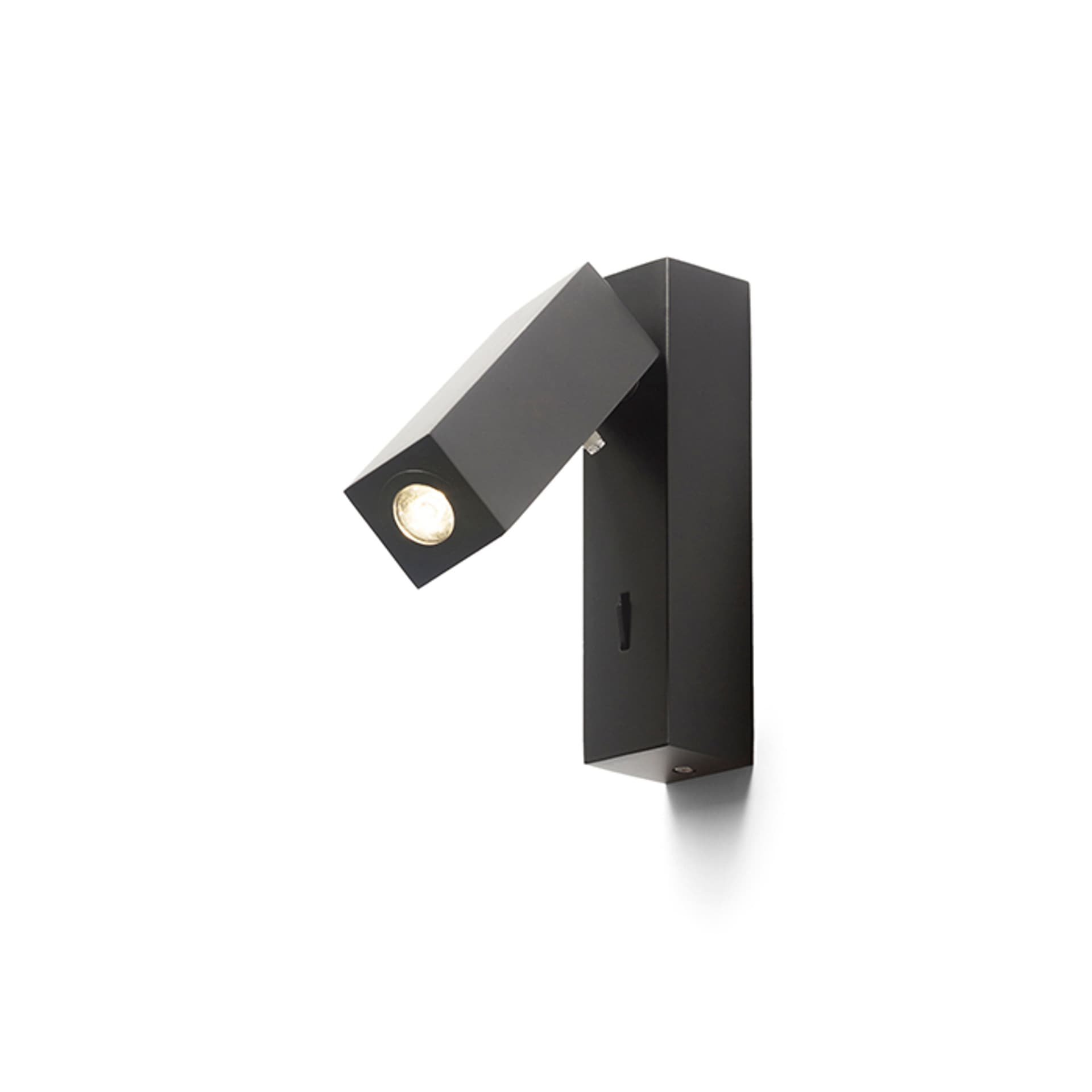 RENDL FADO I aplică de perete negru 230V LED 3W 45° 4000K