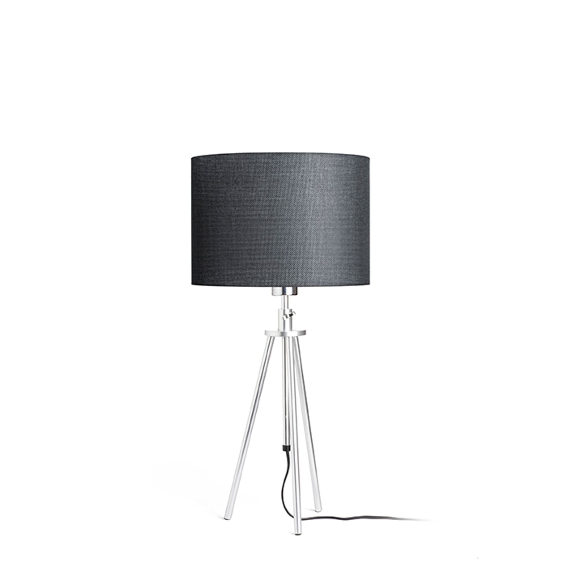 Lampă de masă Rendl Gardette, negru, aluminiu, 230V, LED, E27, 15W