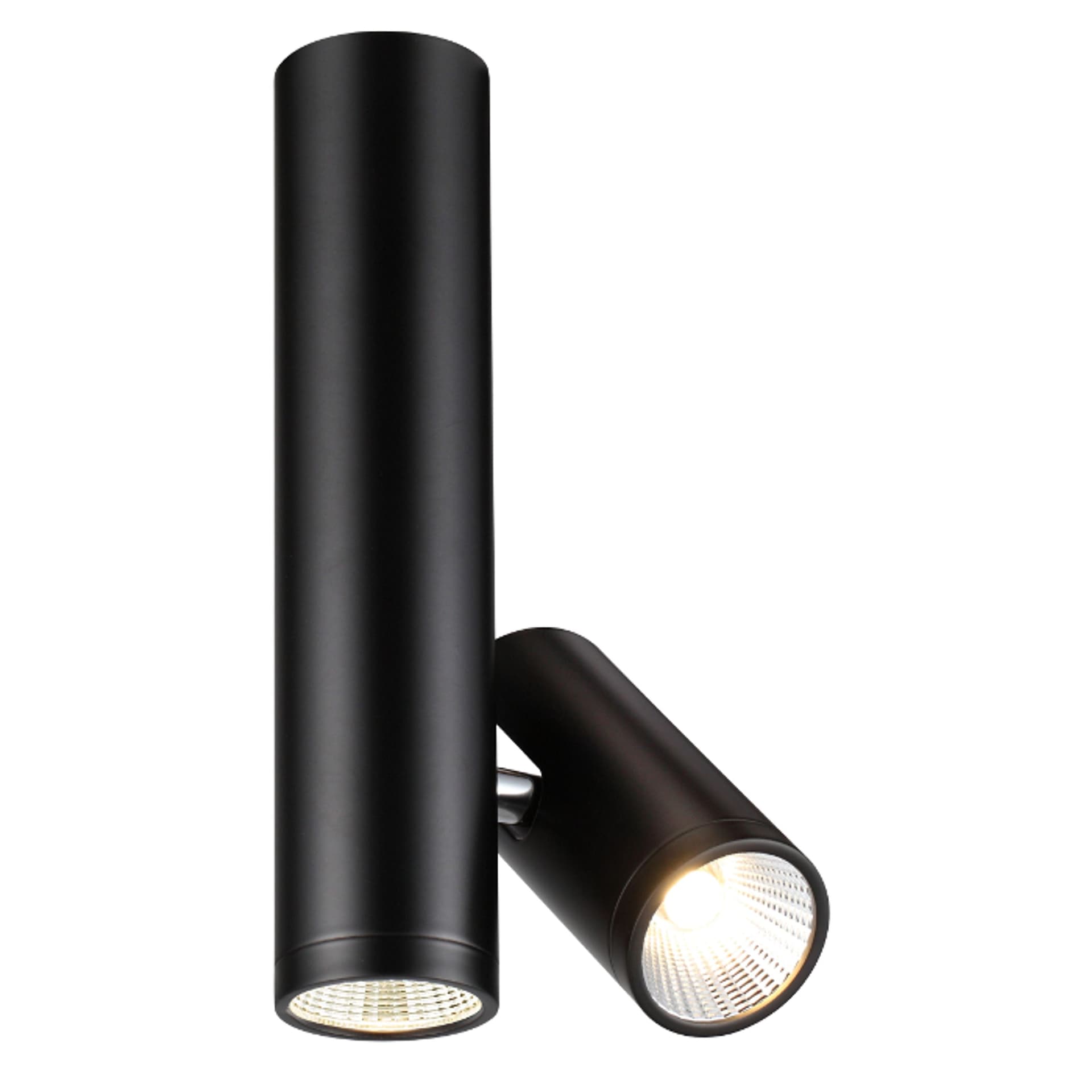 Spot de tavan Rendl negru mat, LED 3000K, 2x5W