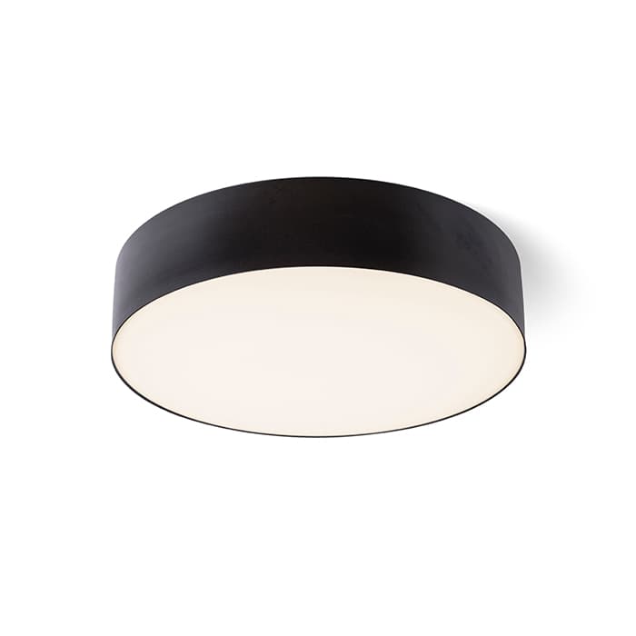 Plafonieră Rendl Coimbra neagră 230V LED 24W 3000K