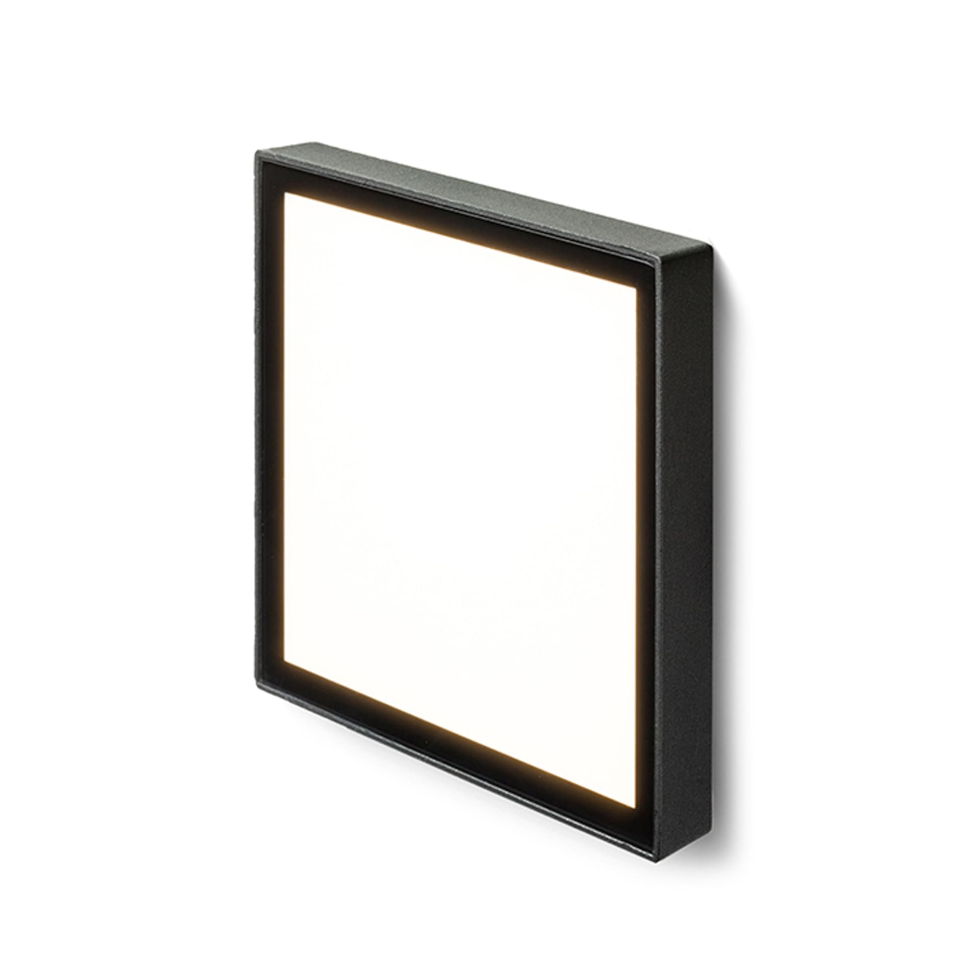 Spot LED încastrat Rendl Dejavu SQ 14 negru 6W IP65 3000K