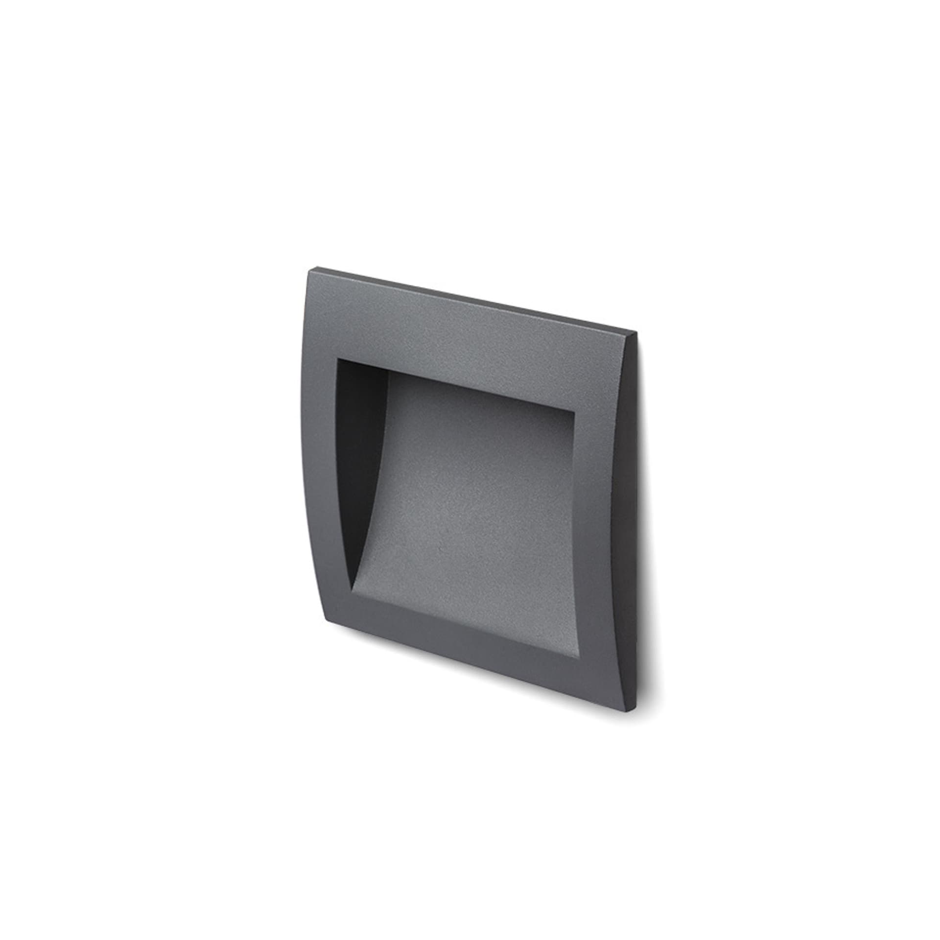 Corp încastrat exterior Rendl, antracit, LED 3W, lumină caldă