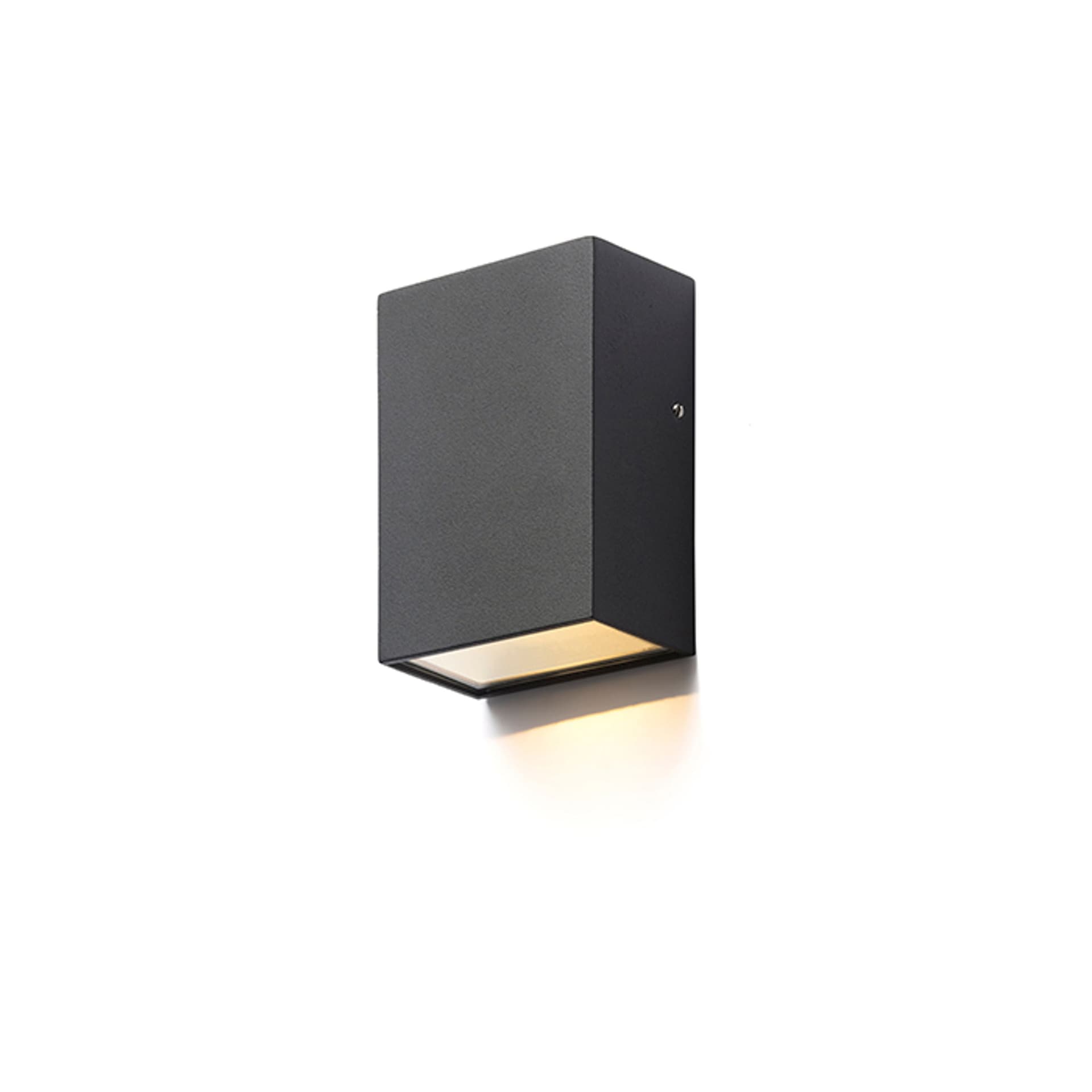 Aplica de perete Rendl neagră, exterior, LED 3W