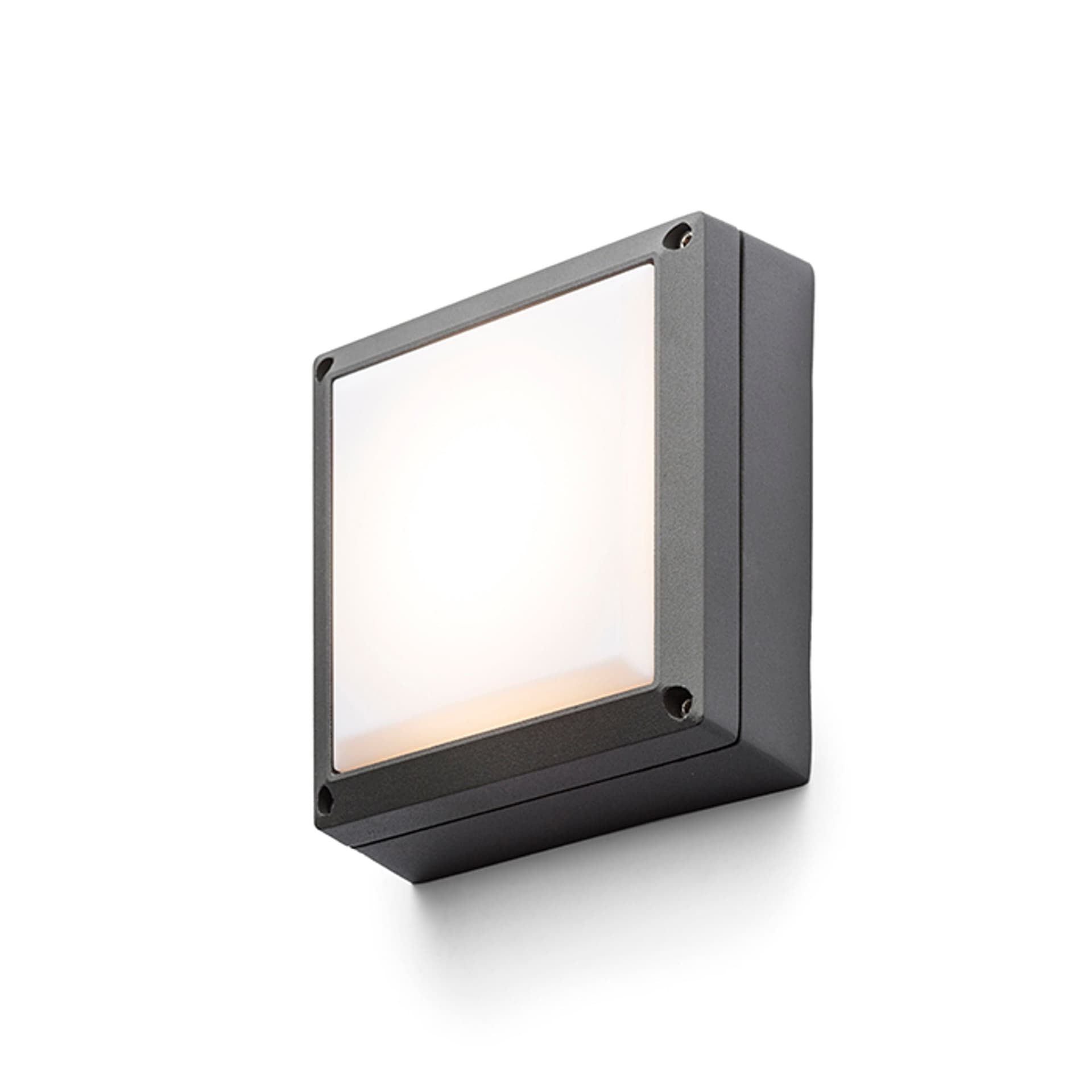 Aplica LED DELTA 145 antracit 230V GX53 9W IP54 montaj pe suprafață