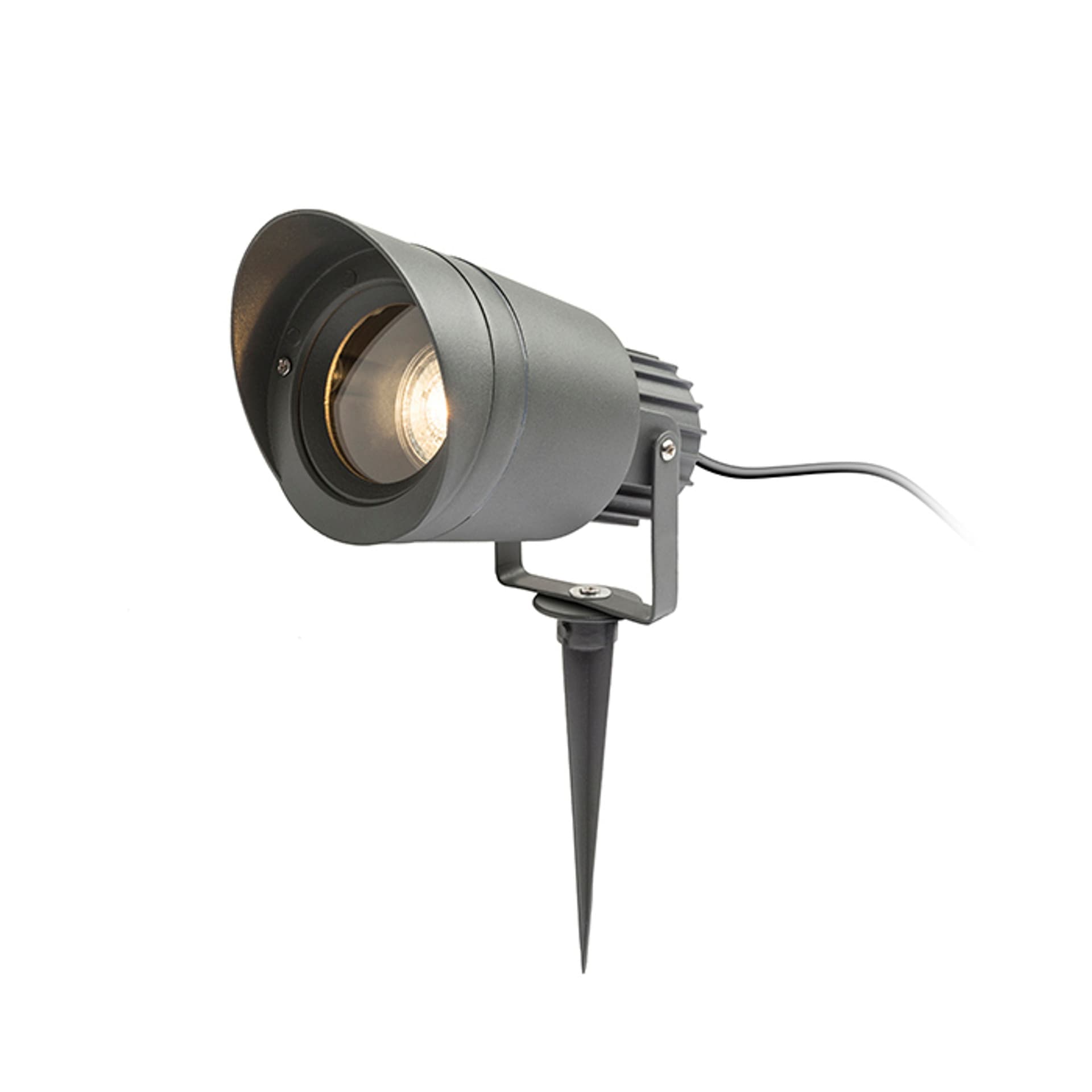 Rendl Cordoba cu vârf antracit 230V LED GU10 8W IP54