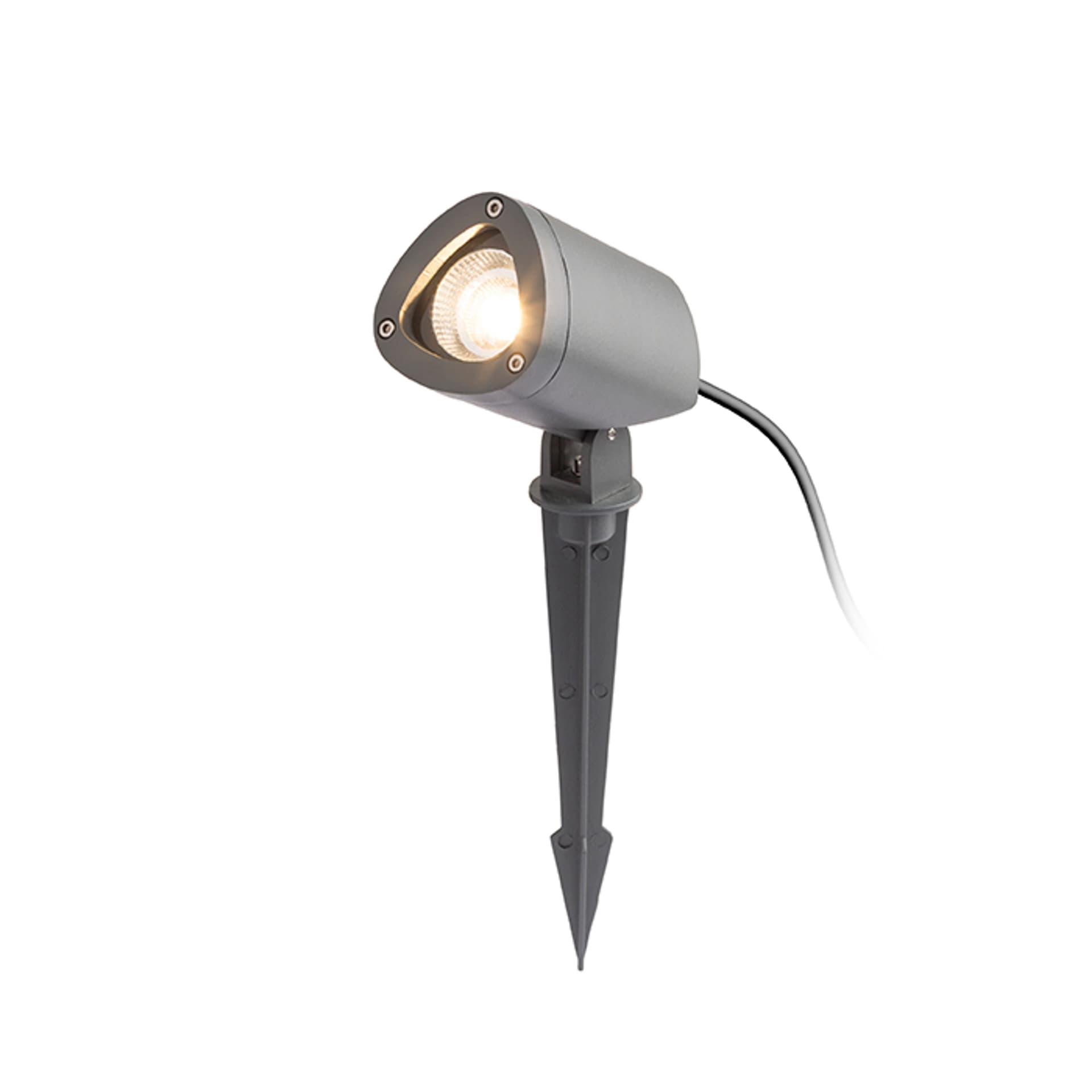 Spot LED exterior Rendl, antracit, 10W, lumină caldă