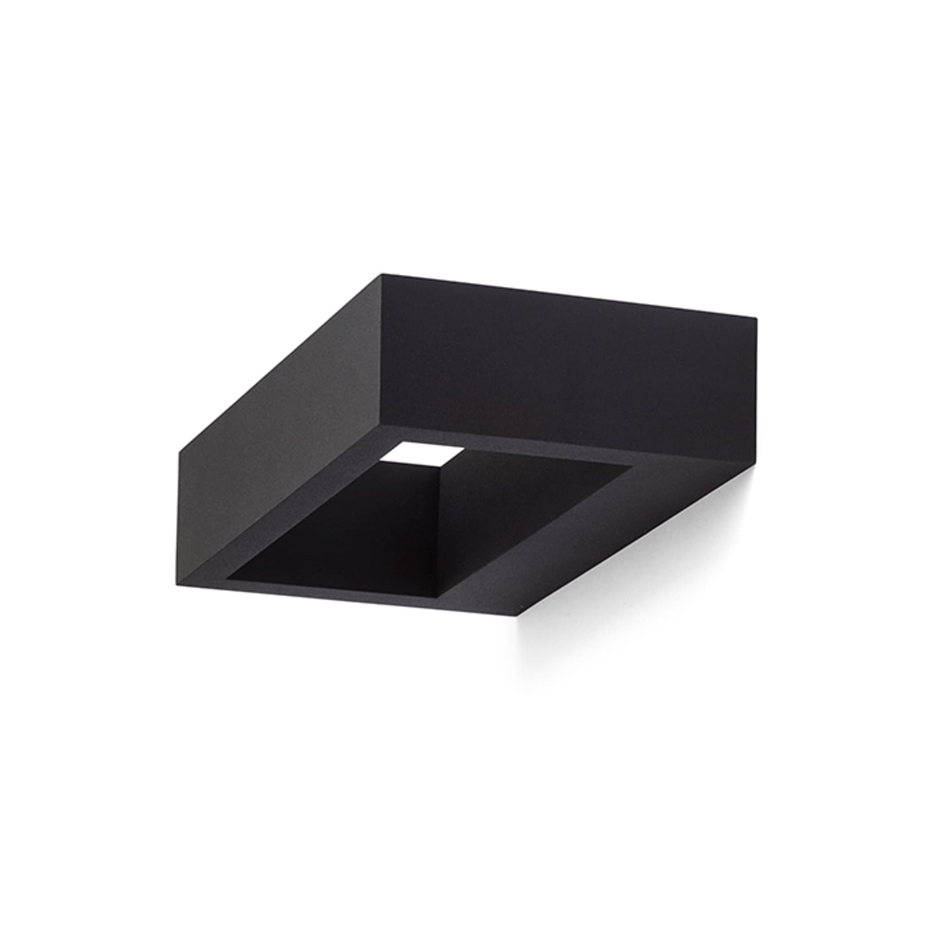 Aplica de perete Rendl Neman neagră LED 10W 3000K 230V
