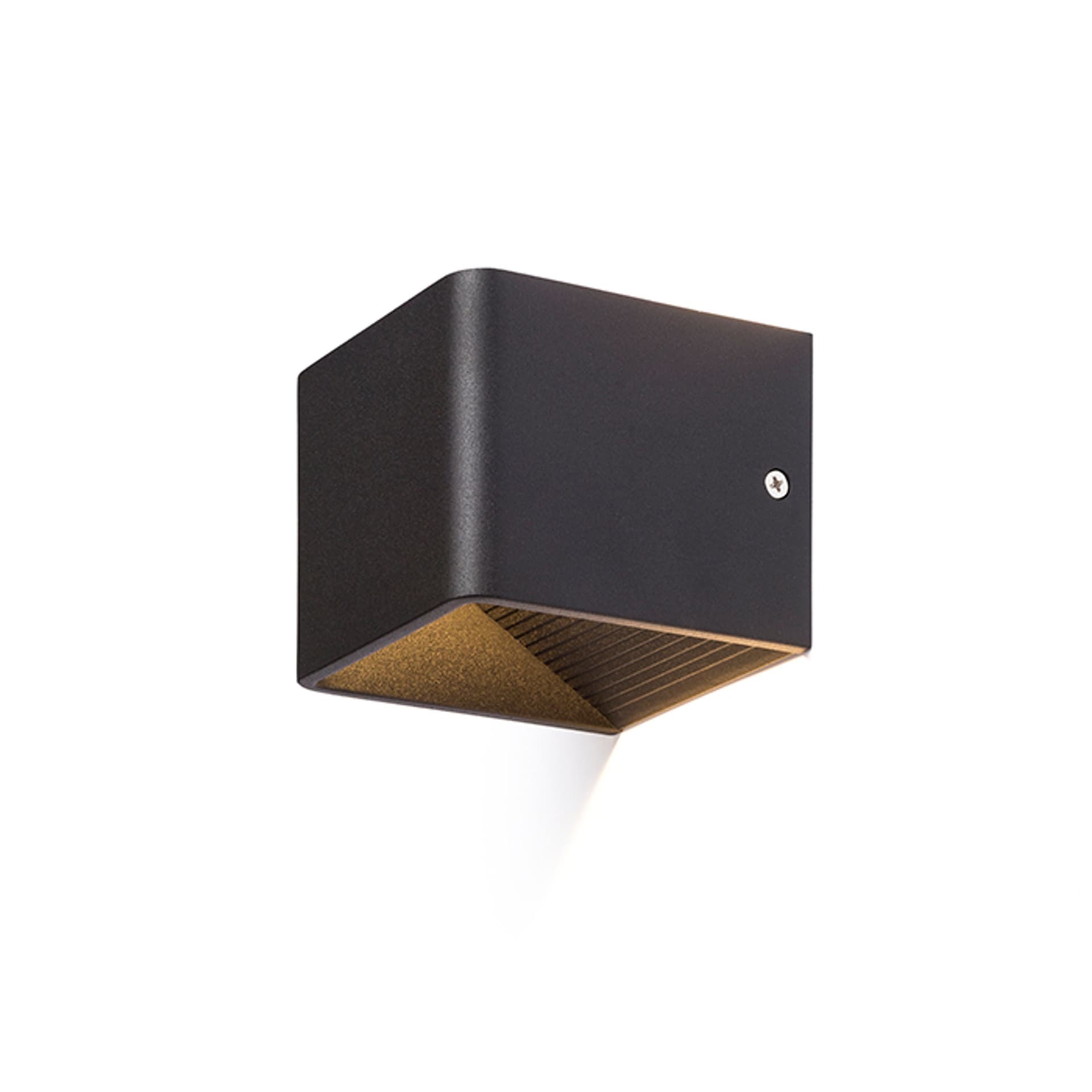 Aplica de perete Rendl Onyx neagră LED 5W 3000K 230V