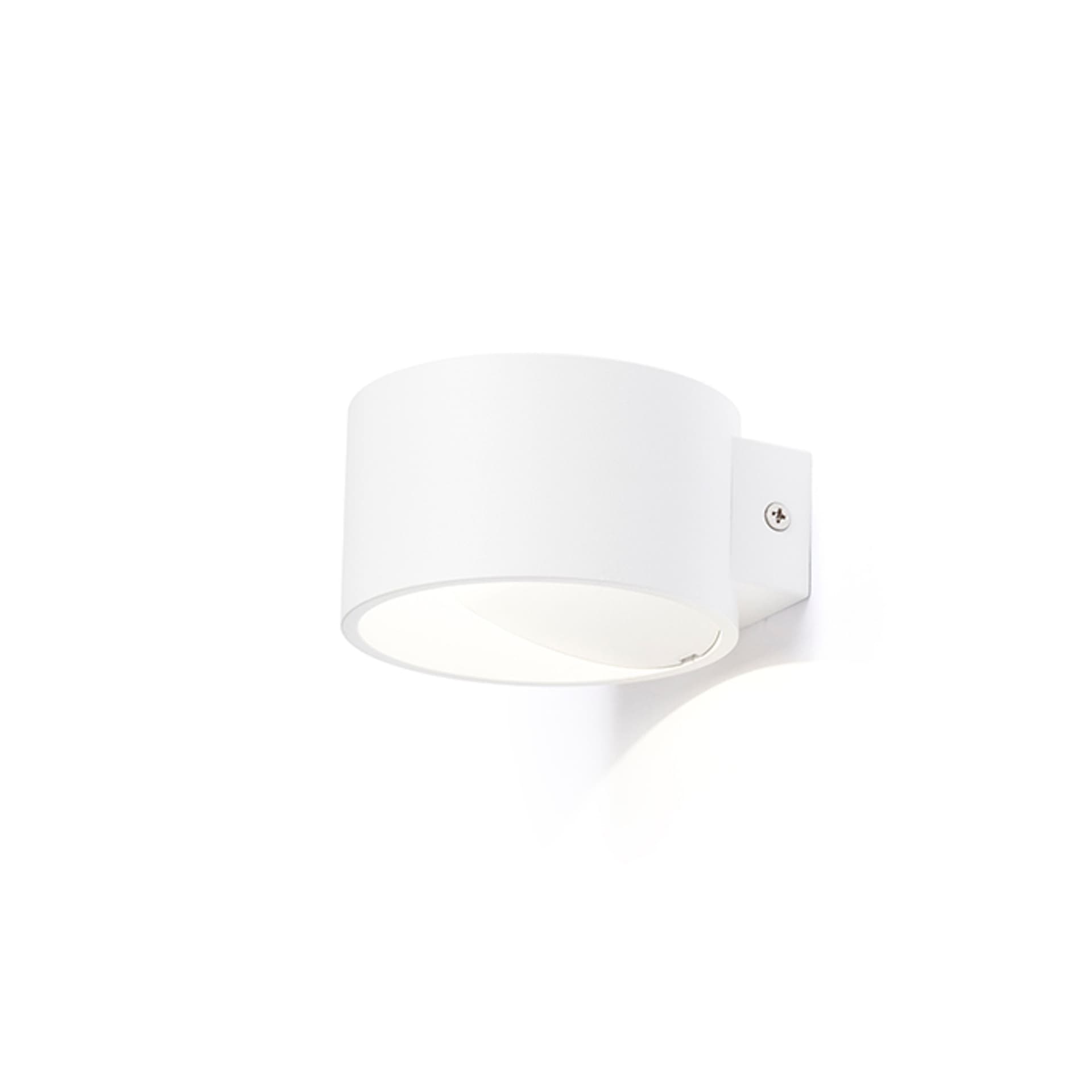 Aplica de perete Rendl Biaritz albă 230V LED 5W 3000K