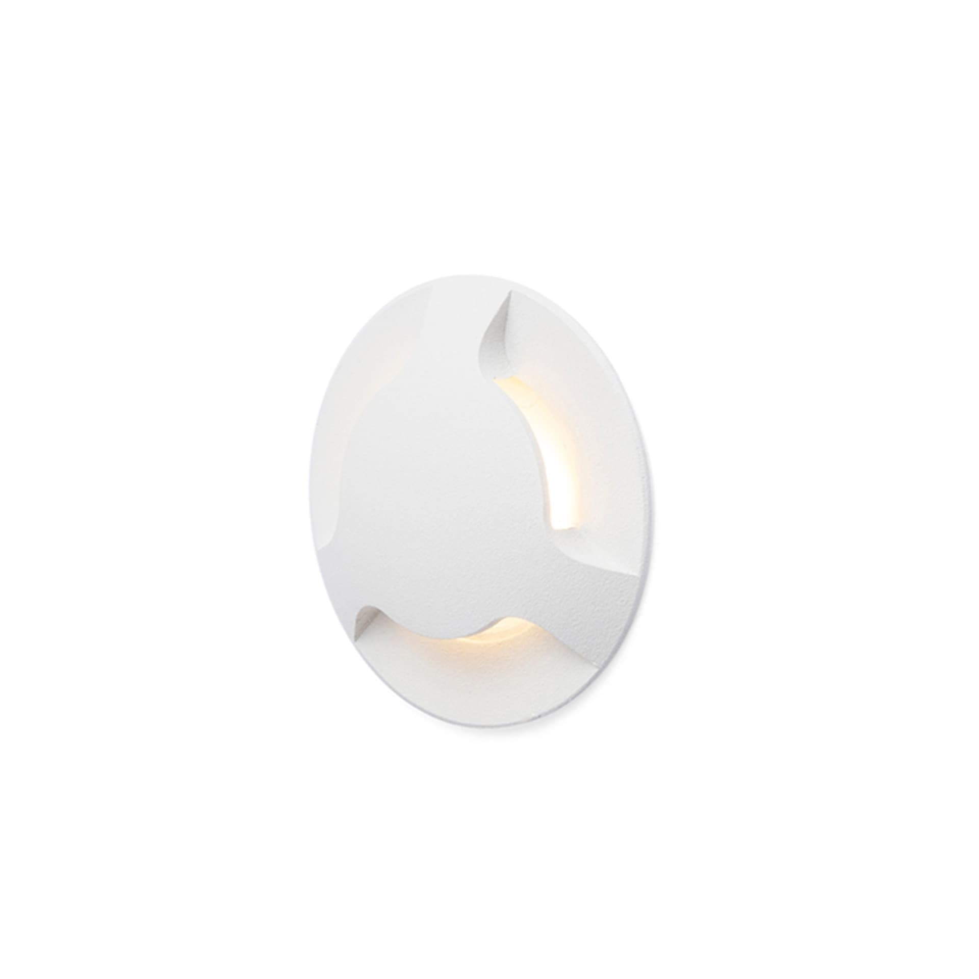 Corp încastrat exterior Rendl, alb, LED 3W, lumină caldă