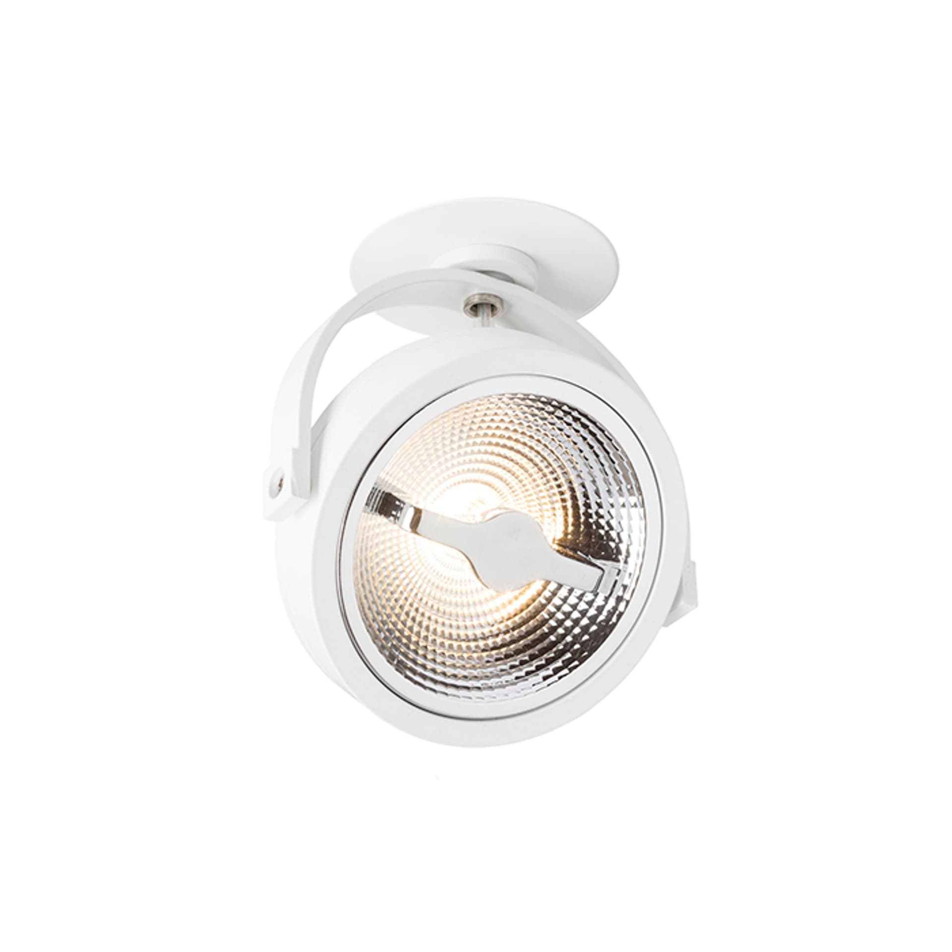 Plafonieră Rendl LED albă, dimabilă, 12W, lumină caldă