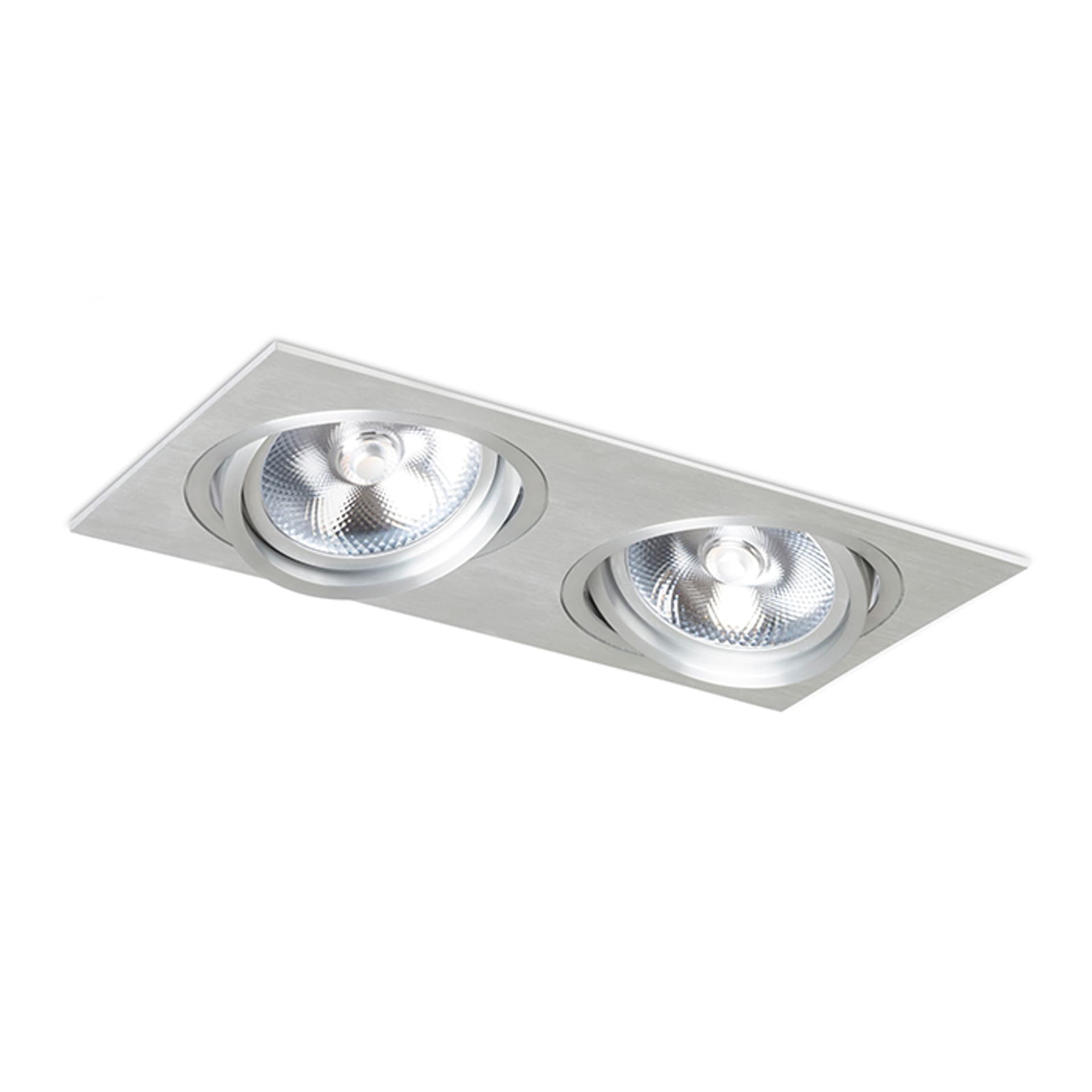 Corp încastrat Rendl din aluminiu, 230V, 2x15W
