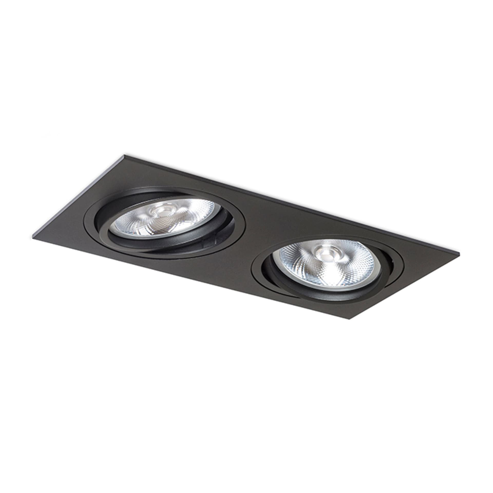 Rendl Pasadena G53 SQ II negru 230V LED G53 2x15W