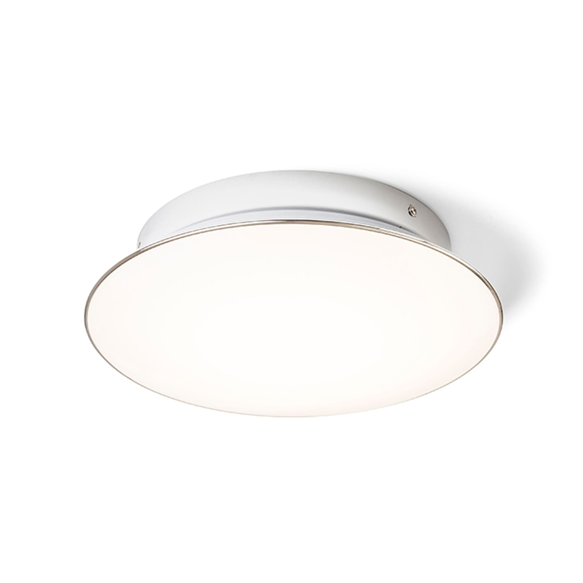 Plafonieră Rendl Mara, acrilic mat/crom, LED 24W, 3000K, 230V