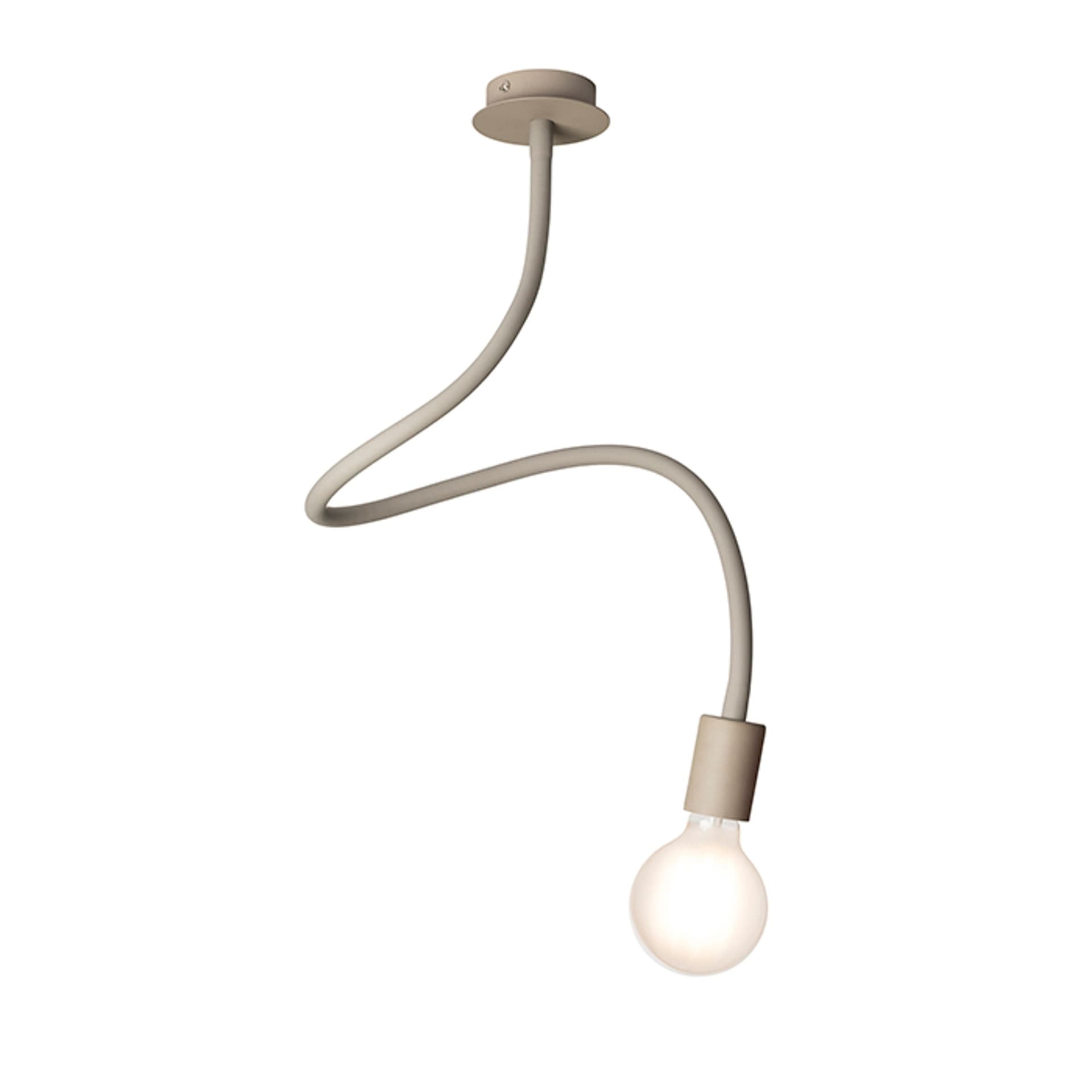 Corp de tavan Rendl Loyd gri-bej, E27, 230V, LED 15W