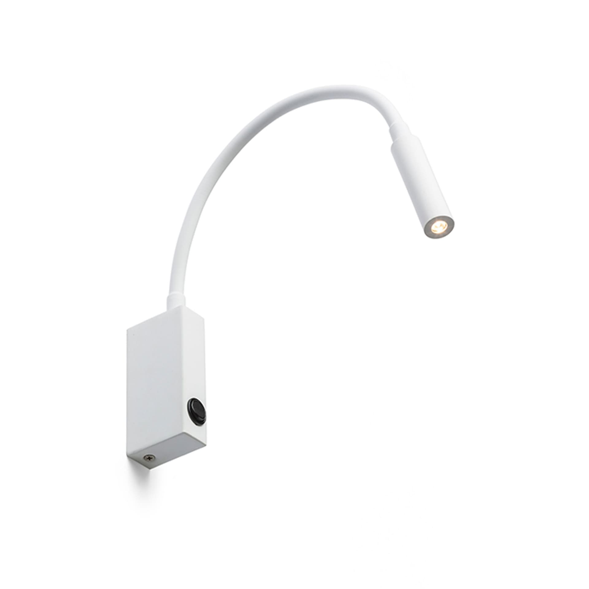 Aplica de perete albă LED 3W 3000K 230V Rendl
