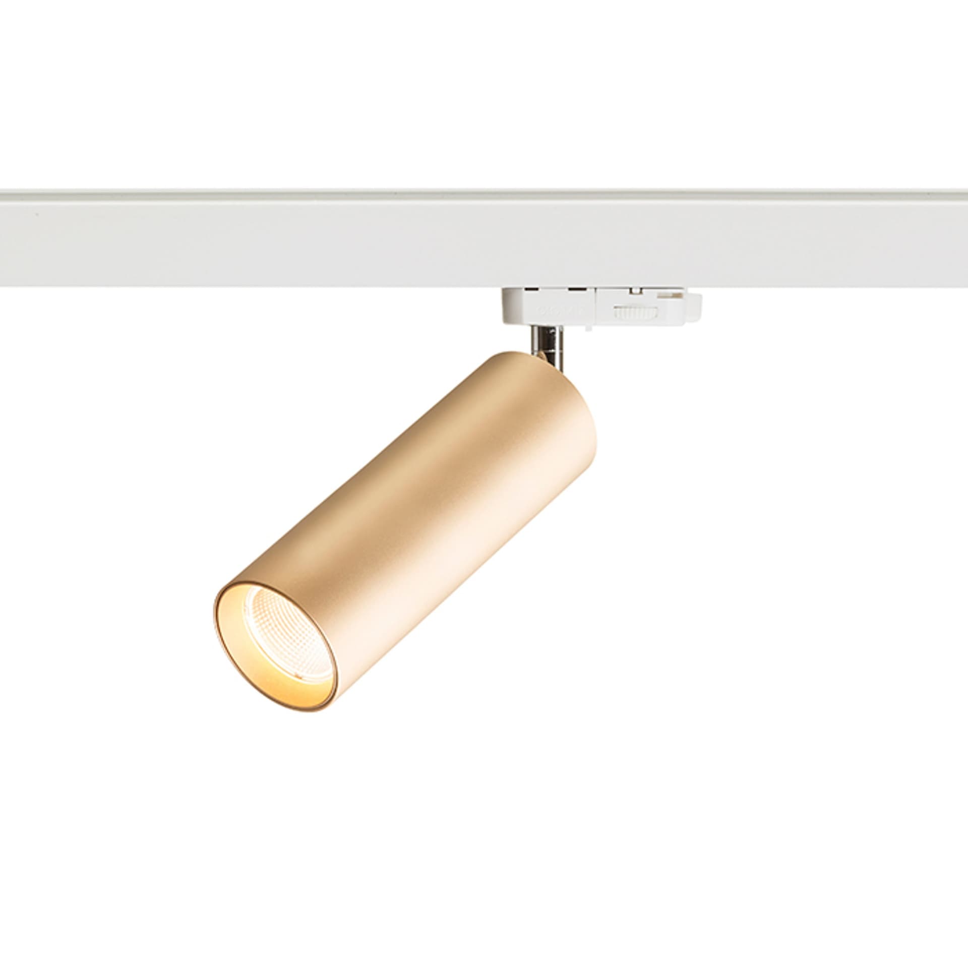 RENDL MAVRO pentru șină 3 circuite, auriu, LED 12W, 3000K, 38°