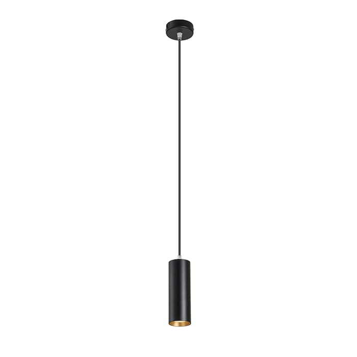 RENDL MAVRO DIMM suspendat negru/auriu 230V LED 12W 38° 3000K