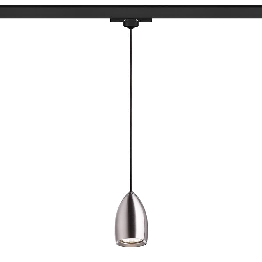 RENDL BABADES pentru șină cu 3-circuite nichel mat 230V GU10 35W