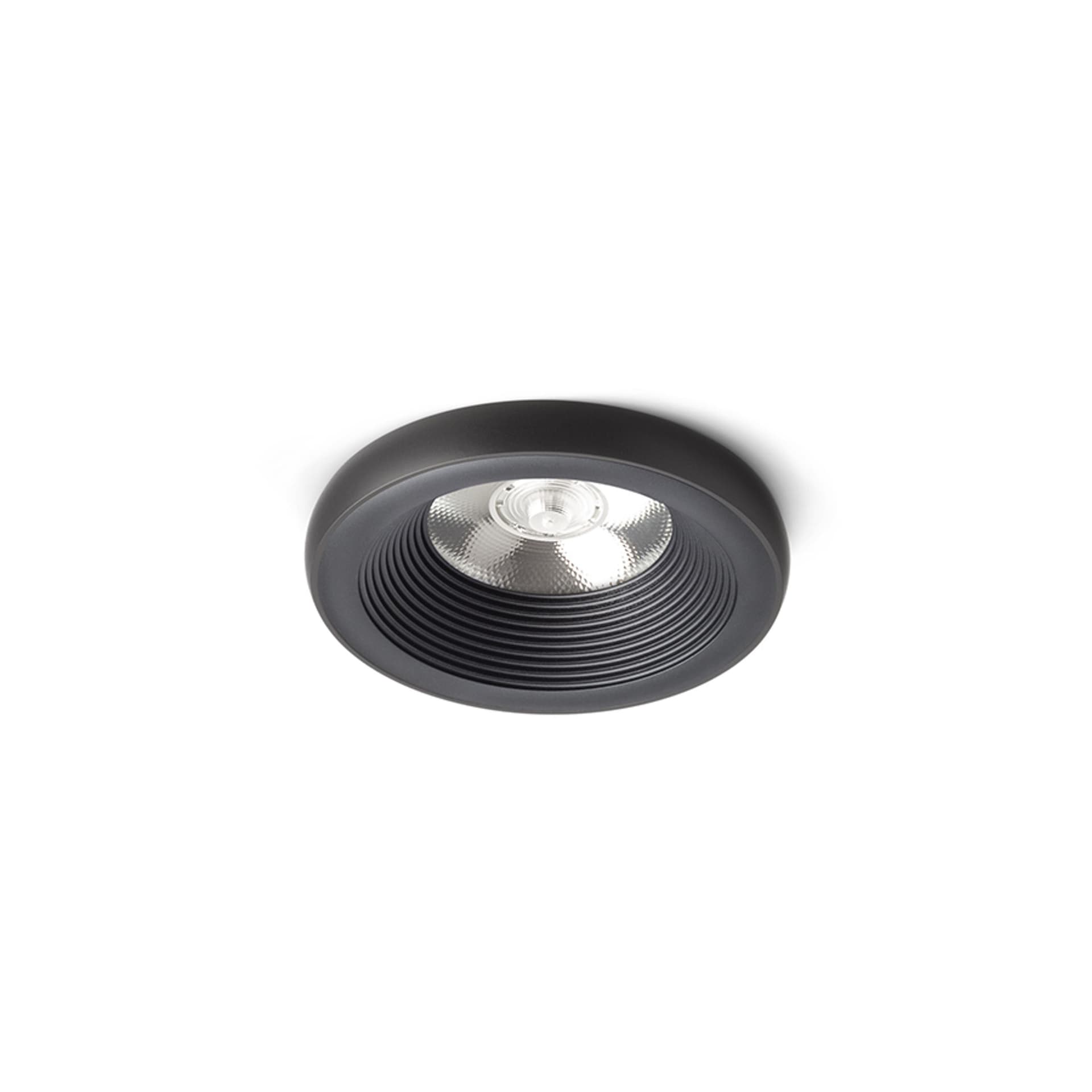 Spot încastrat Rendl negru, LED 10W, lumină caldă 3000K
