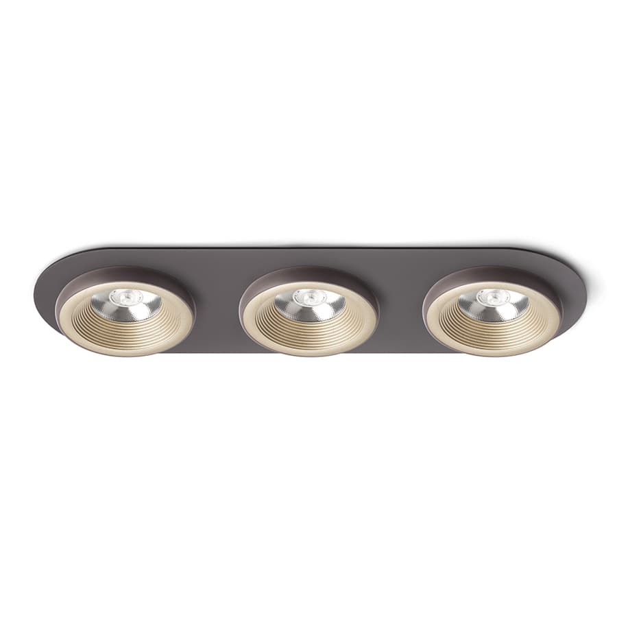 RENDL SHARM R III încastrat pearl aur/maro 230V LED 3x10W 24° 3000K