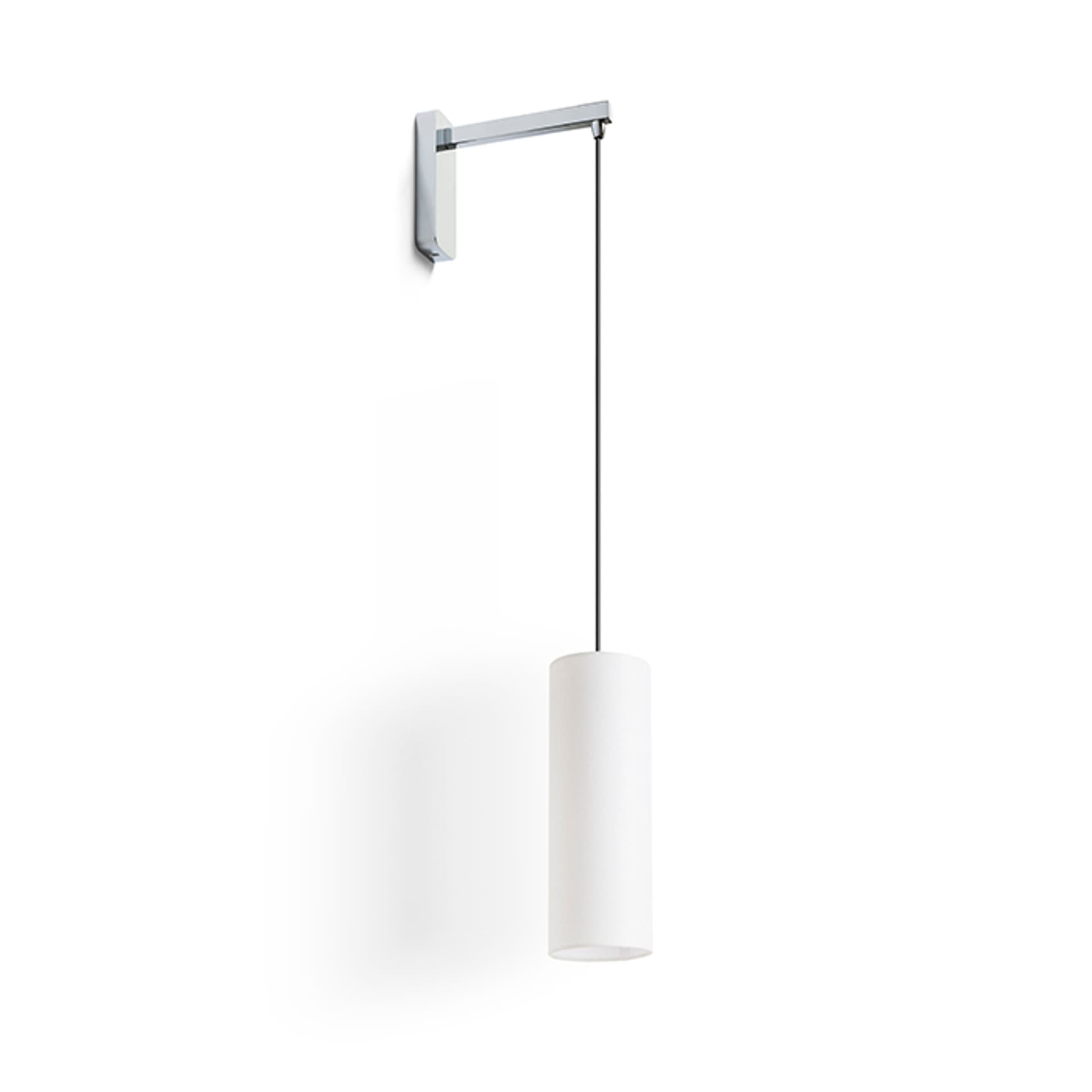 Aplică de perete Rendl Hudson alb crom 230V LED E27 11W