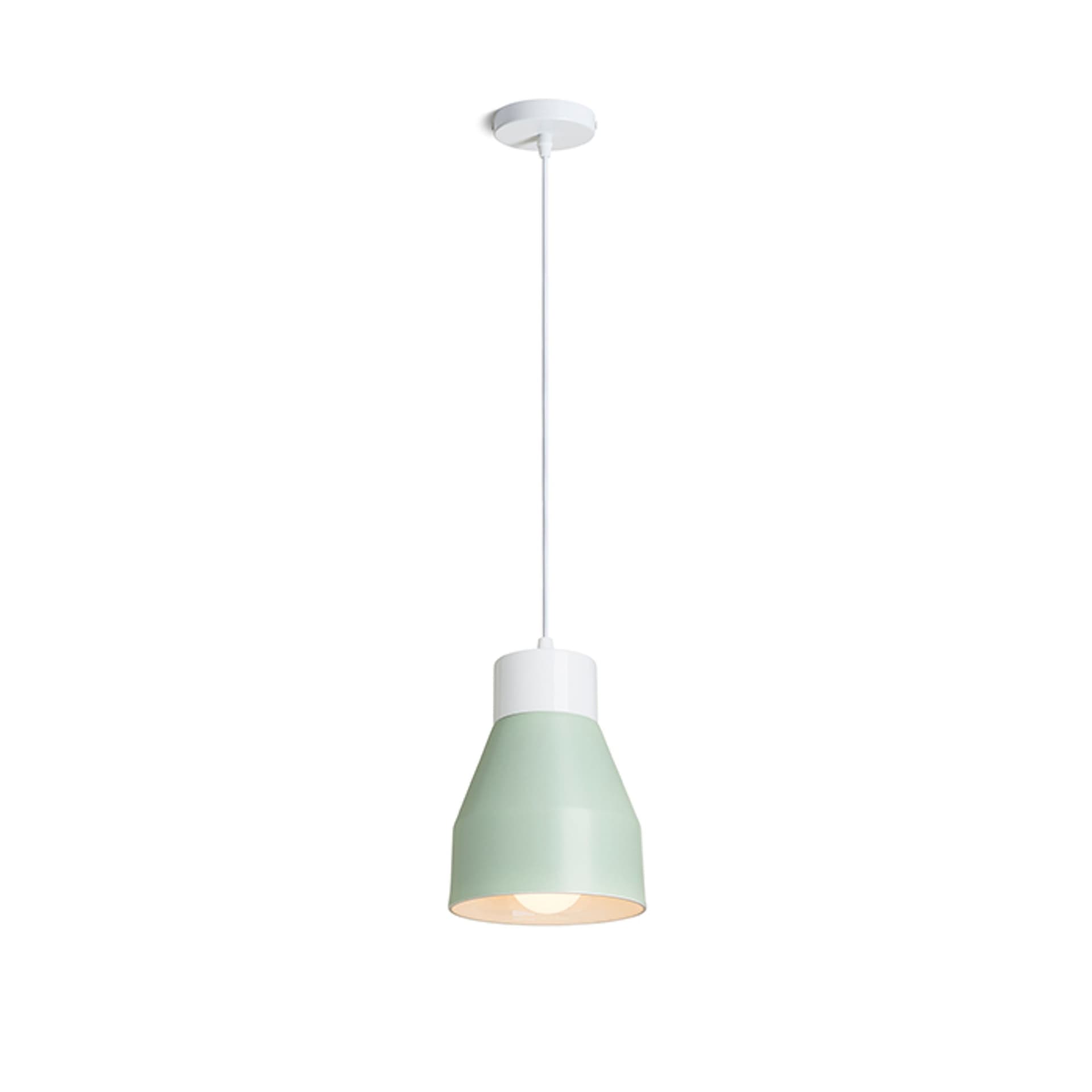 Suspensie Rendl Frutti verde ceramică, E27, 15W, 230V
