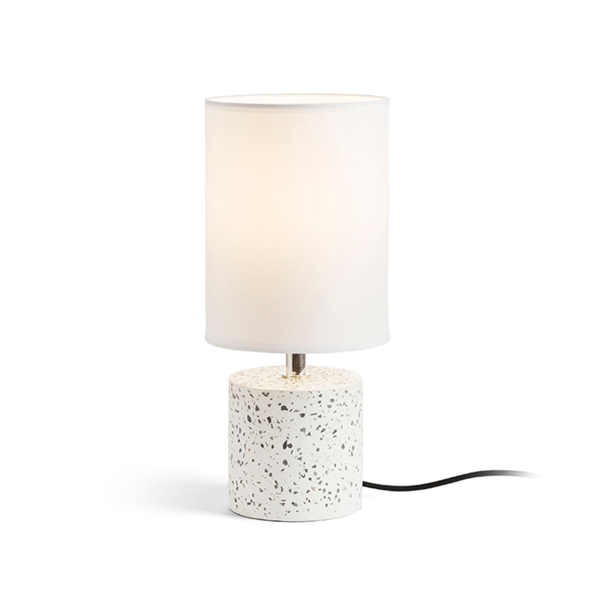 Lampă de masă Rendl Camino, abajur alb, E27, 15W, 230V