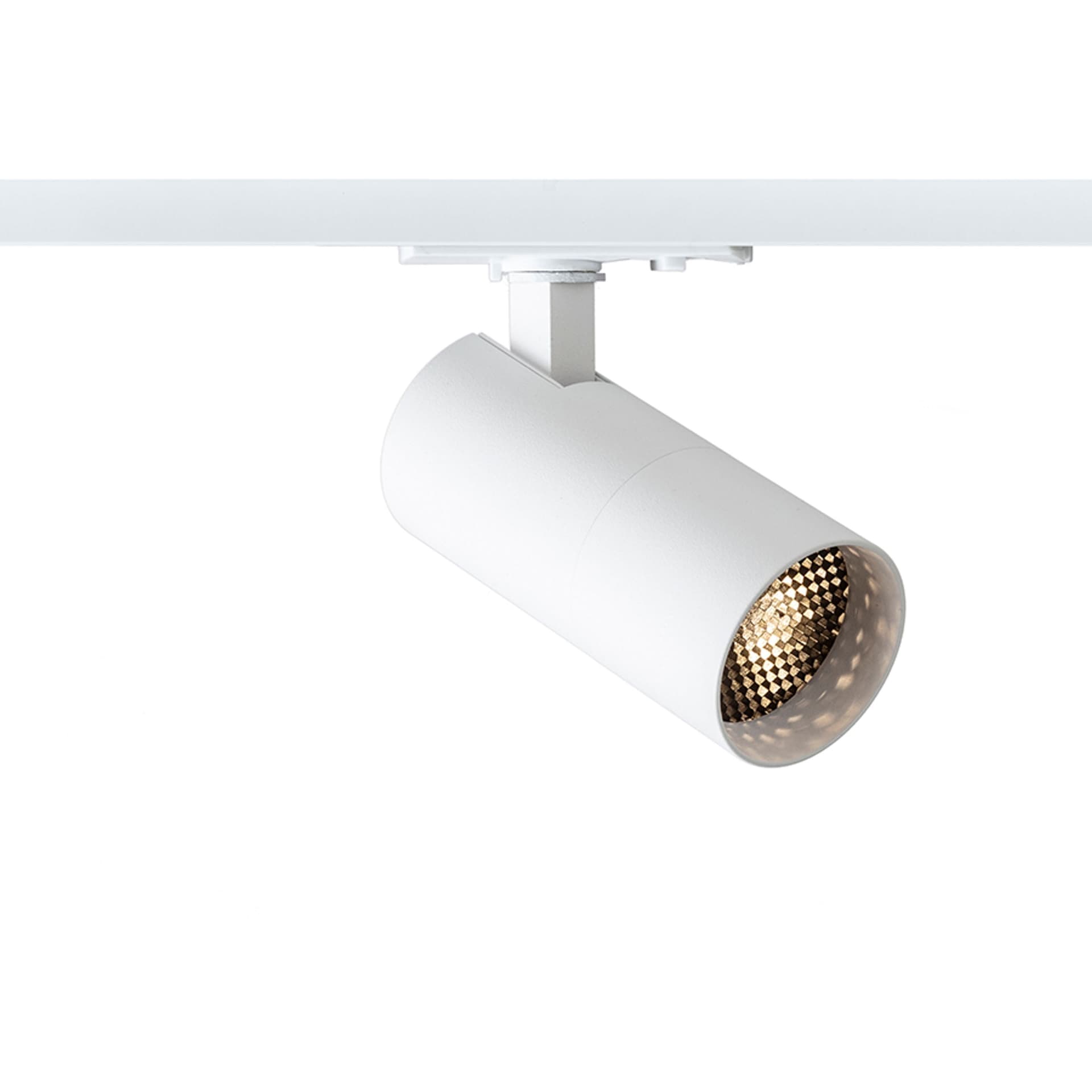 Spot pe șină Rendl Forza, 1 circuit, alb, LED GU10 10W, 230V