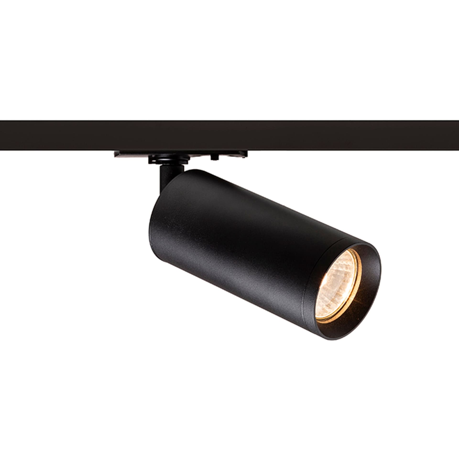 Spot LED Rendl Belenos pentru șină 1 circuit, negru, 230V, GU10, 9W