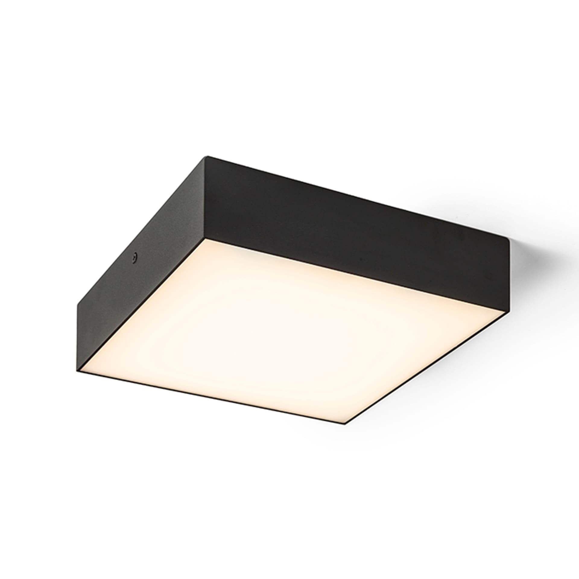 Plafonieră Rendl Larisa SQ 22 neagră LED 20W 3000K 230V