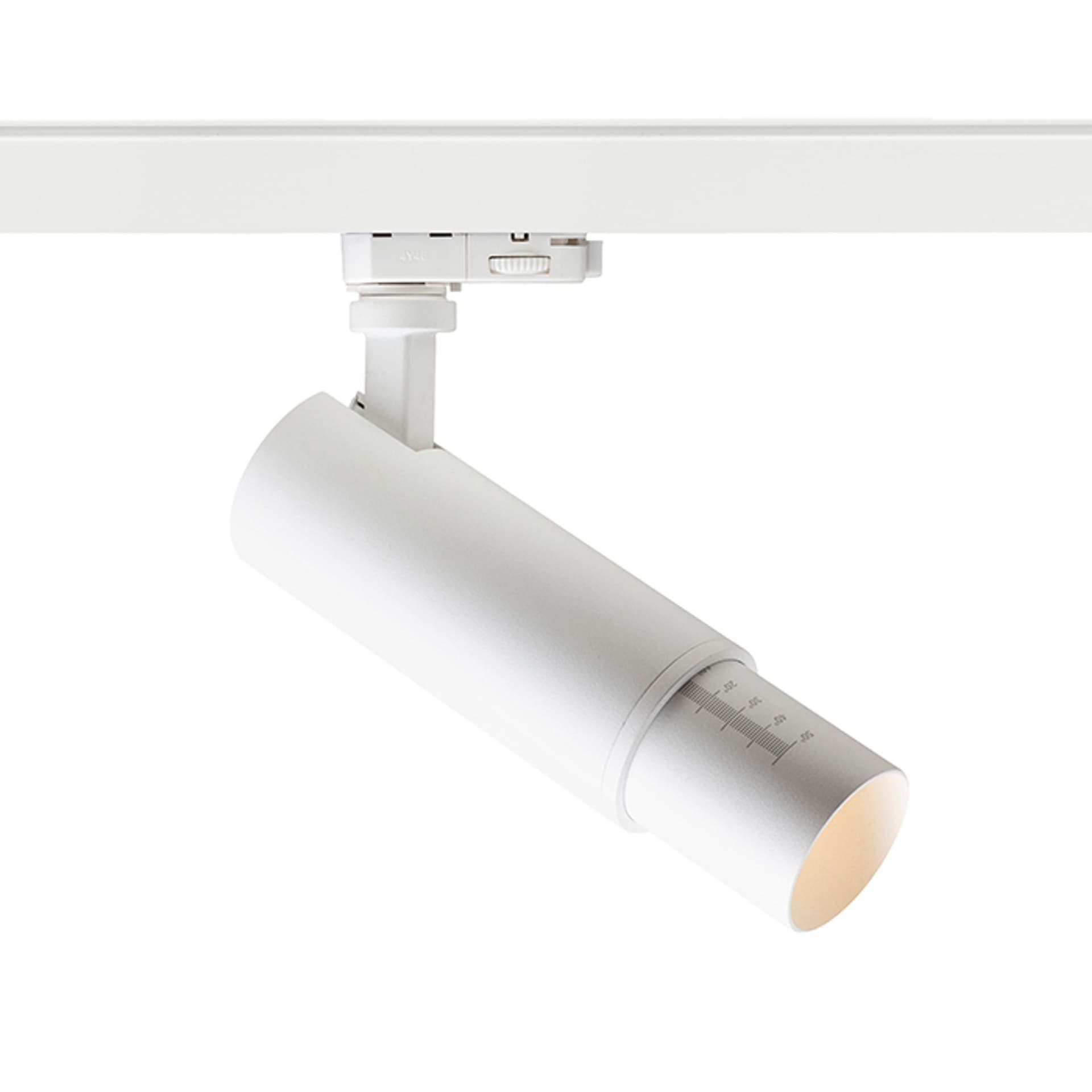 Spot pe șină Rendl, alb, 3000K, 20W, pentru interioare moderne