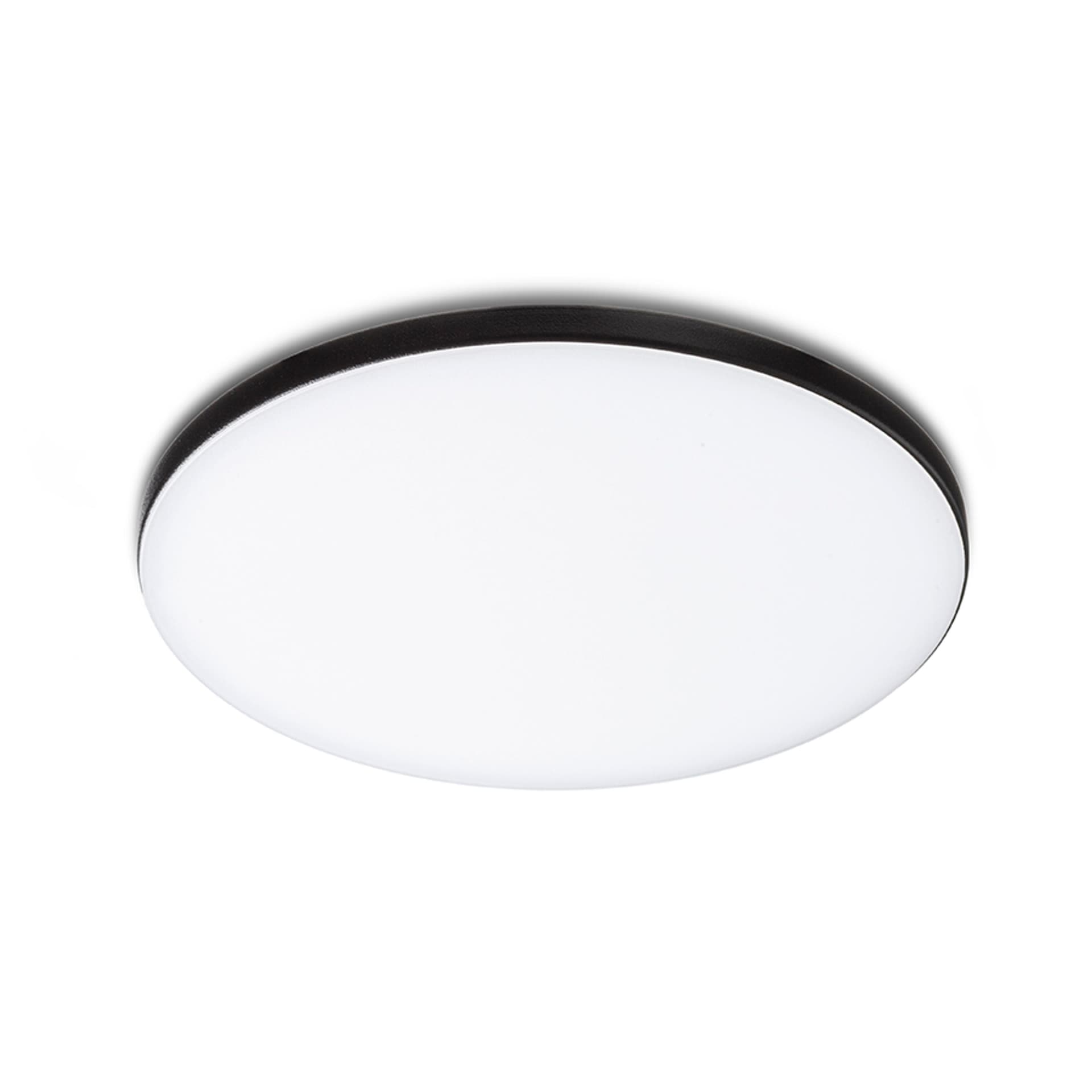 Corp încastrat Rendl negru, 3000K, 18W pentru interioare moderne