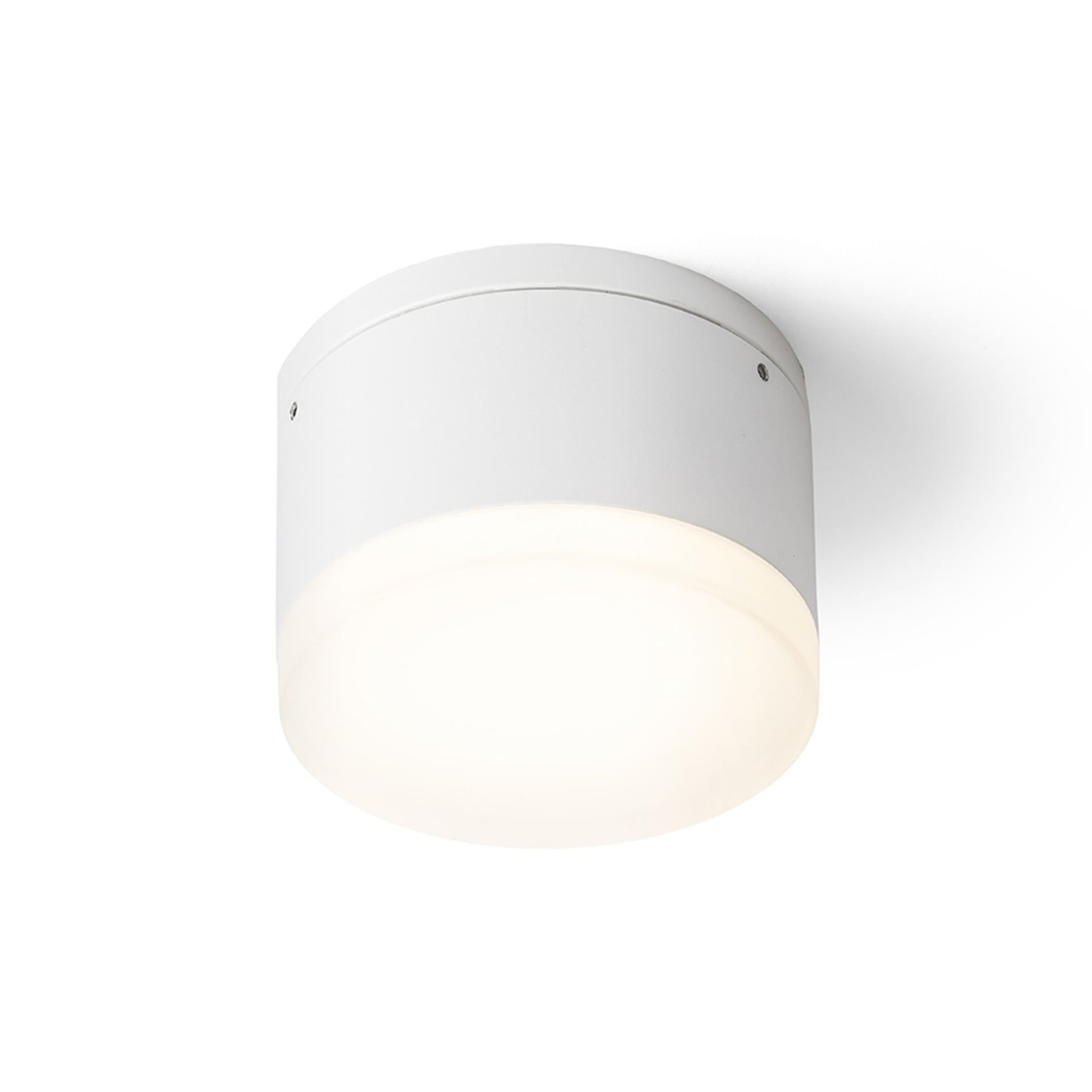 Plafonieră Rendl Orin R, alb satinat, LED 10W, 230V, IP54, 3000K
