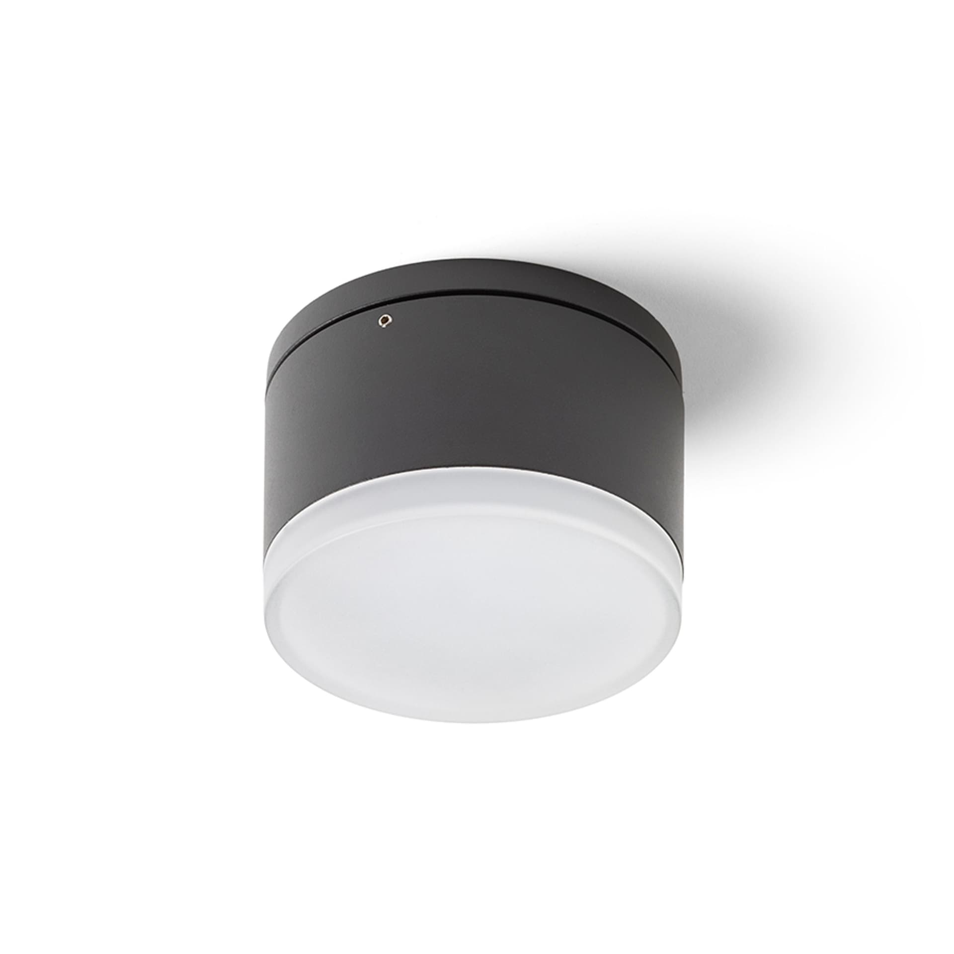 Plafonieră Rendl pentru exterior, antracit, LED 10W, lumină caldă